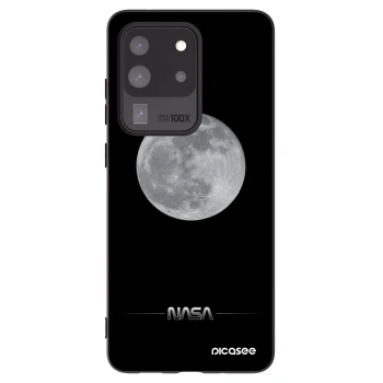 Picasee silikonski črni ovitek za Samsung Galaxy S20 Ultra 5G G988F - Moon Minimal