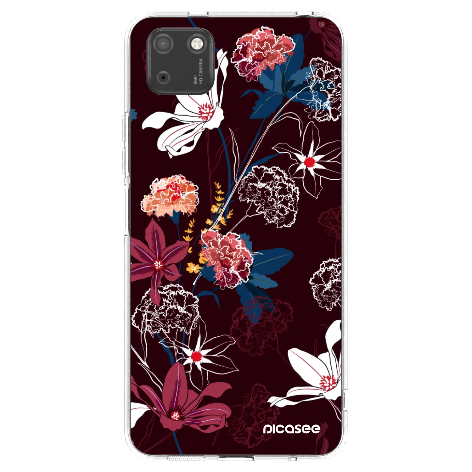 Picasee silikonski prozorni ovitek za Huawei Y5P - Dark Meadow