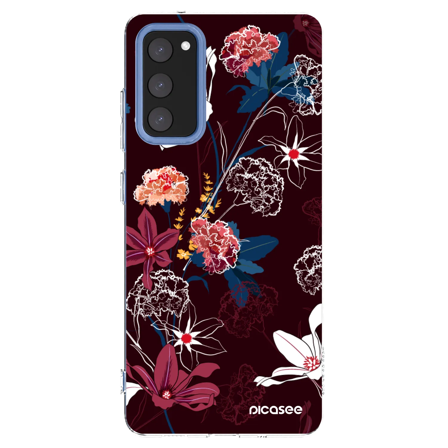 Picasee silikonski prozorni ovitek za Samsung Galaxy S20 FE - Dark Meadow