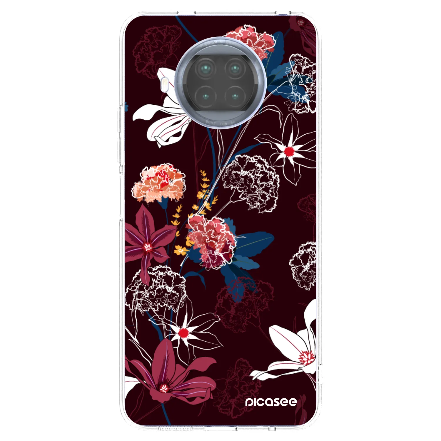 Picasee silikonski prozorni ovitek za Xiaomi Mi 10T Lite - Dark Meadow