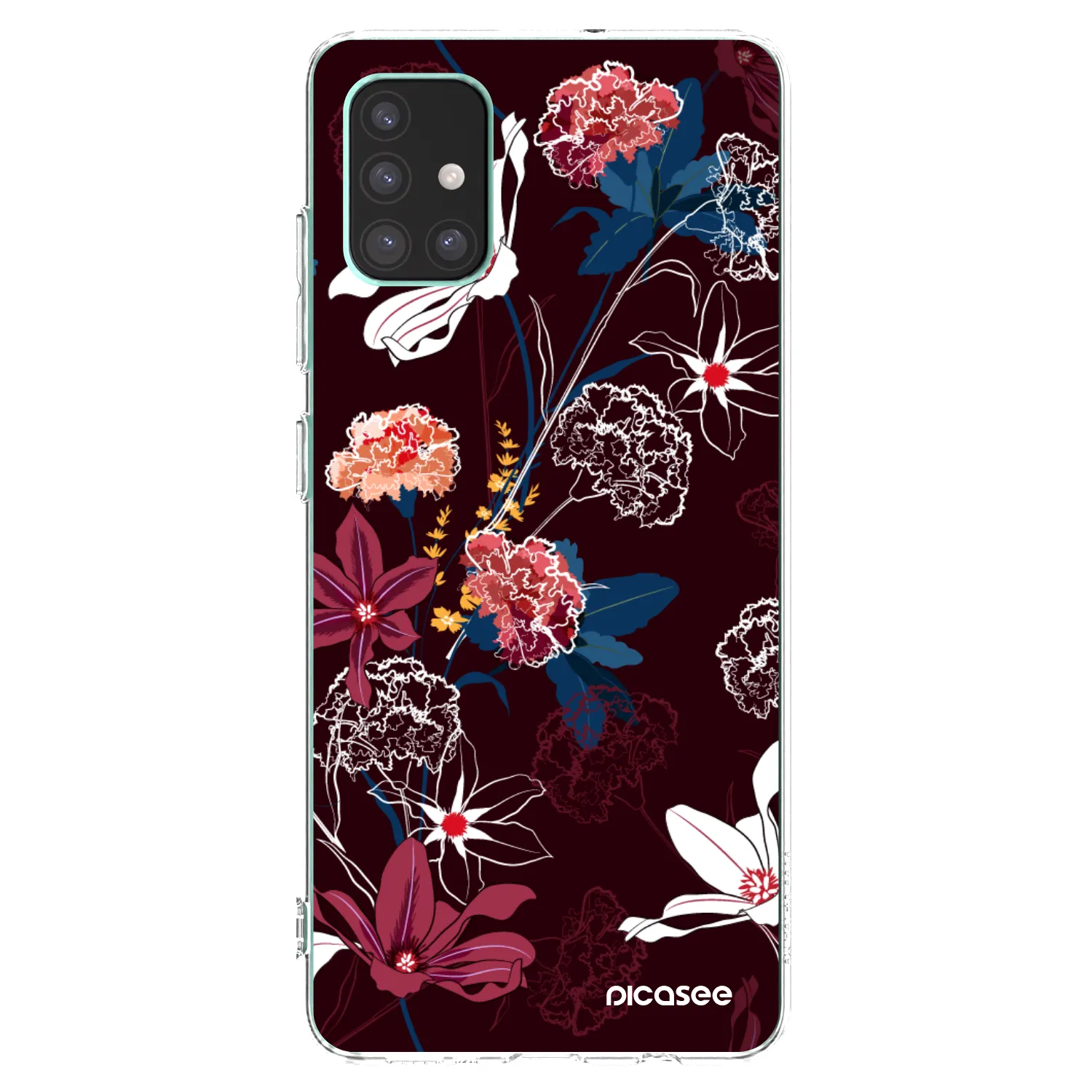 Picasee silikonski prozorni ovitek za Samsung Galaxy M51 M515F - Dark Meadow