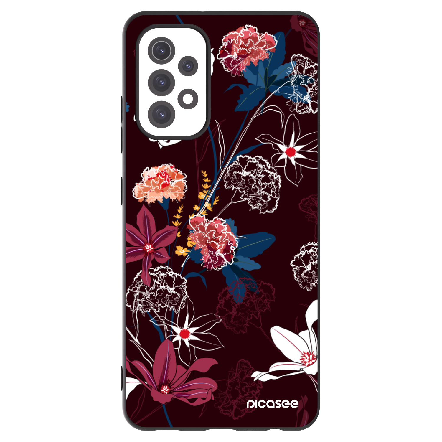 Picasee silikonski črni ovitek za Samsung Galaxy A32 5G A326B - Dark Meadow