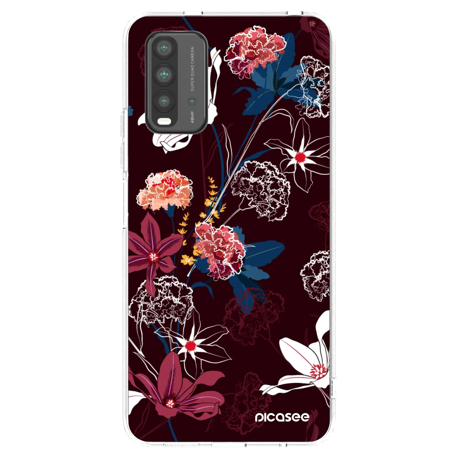 Picasee silikonski prozorni ovitek za Xiaomi Redmi 9T - Dark Meadow