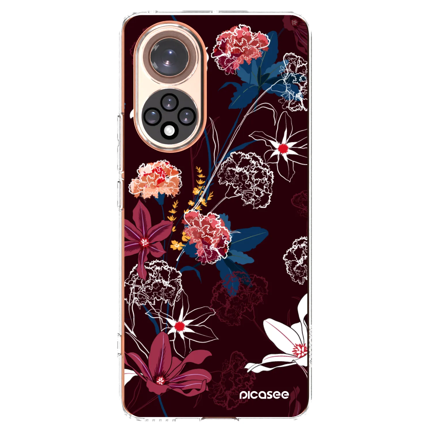 Picasee silikonski prozorni ovitek za Huawei Nova 9 - Dark Meadow