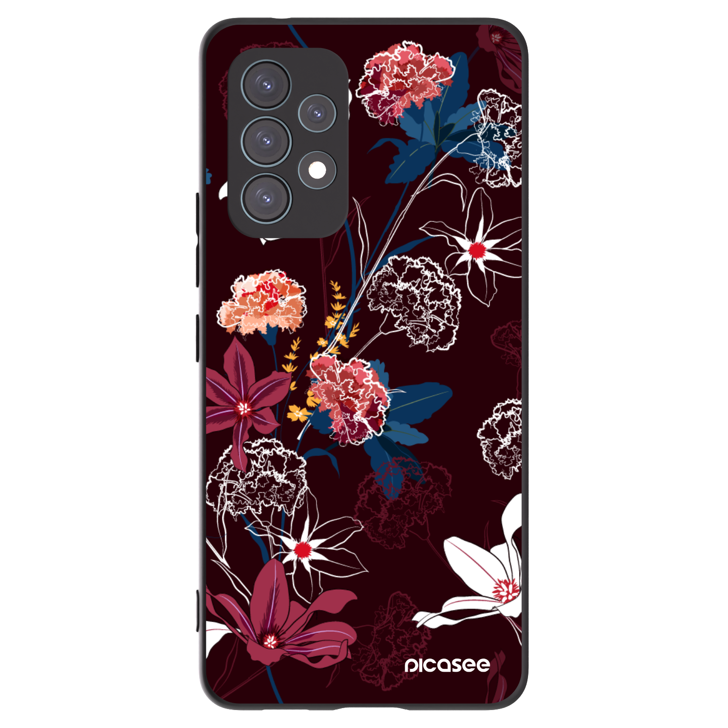 Picasee silikonski črni ovitek za Samsung Galaxy A53 5G A536 - Dark Meadow
