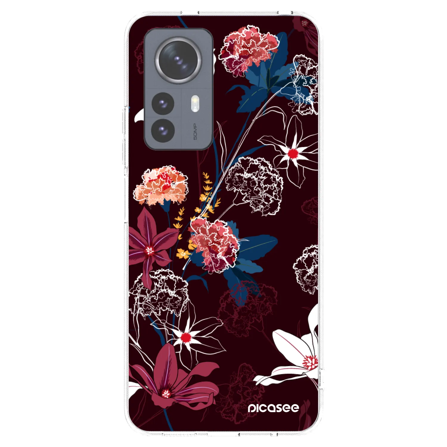 Picasee silikonski prozorni ovitek za Xiaomi 12 Pro - Dark Meadow