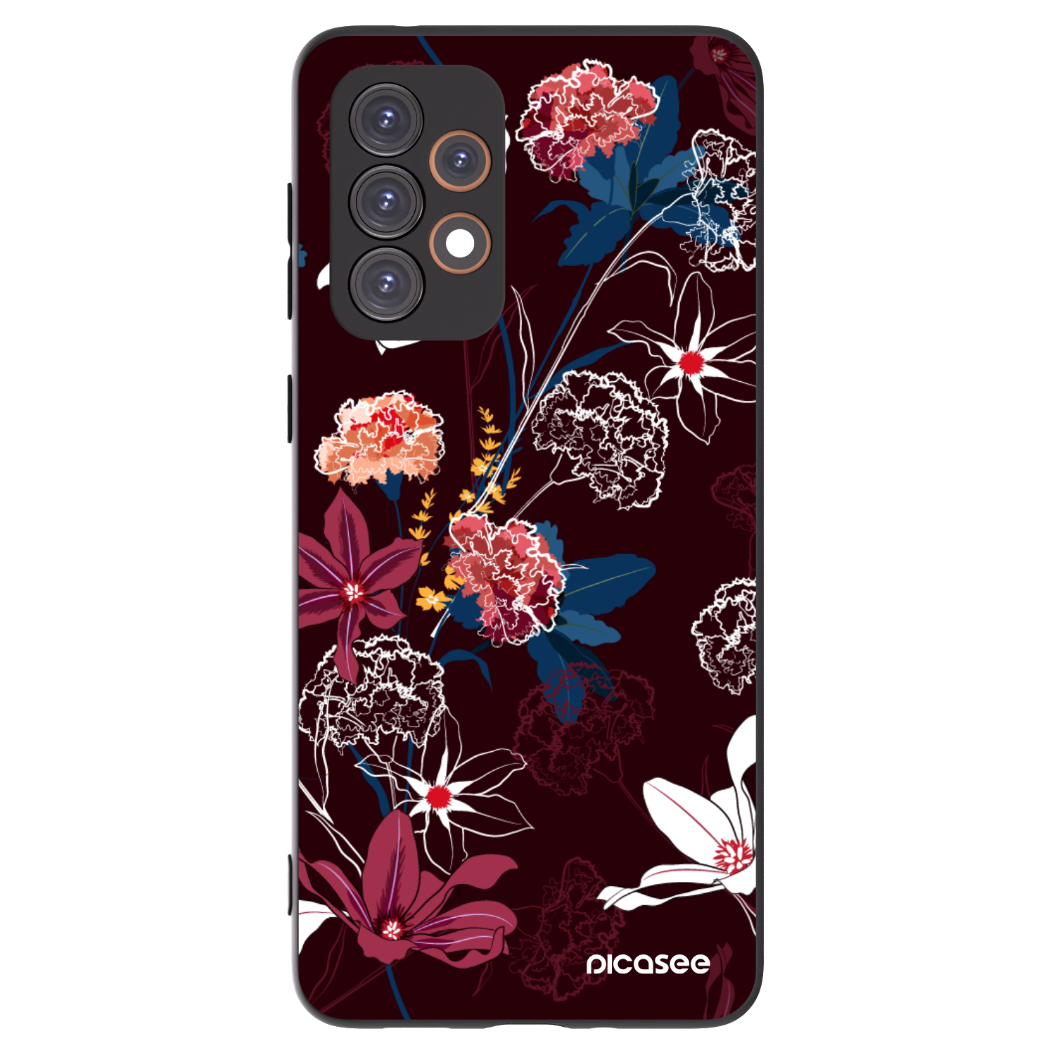 Picasee silikonski črni ovitek za Samsung Galaxy A33 5G A336 - Dark Meadow
