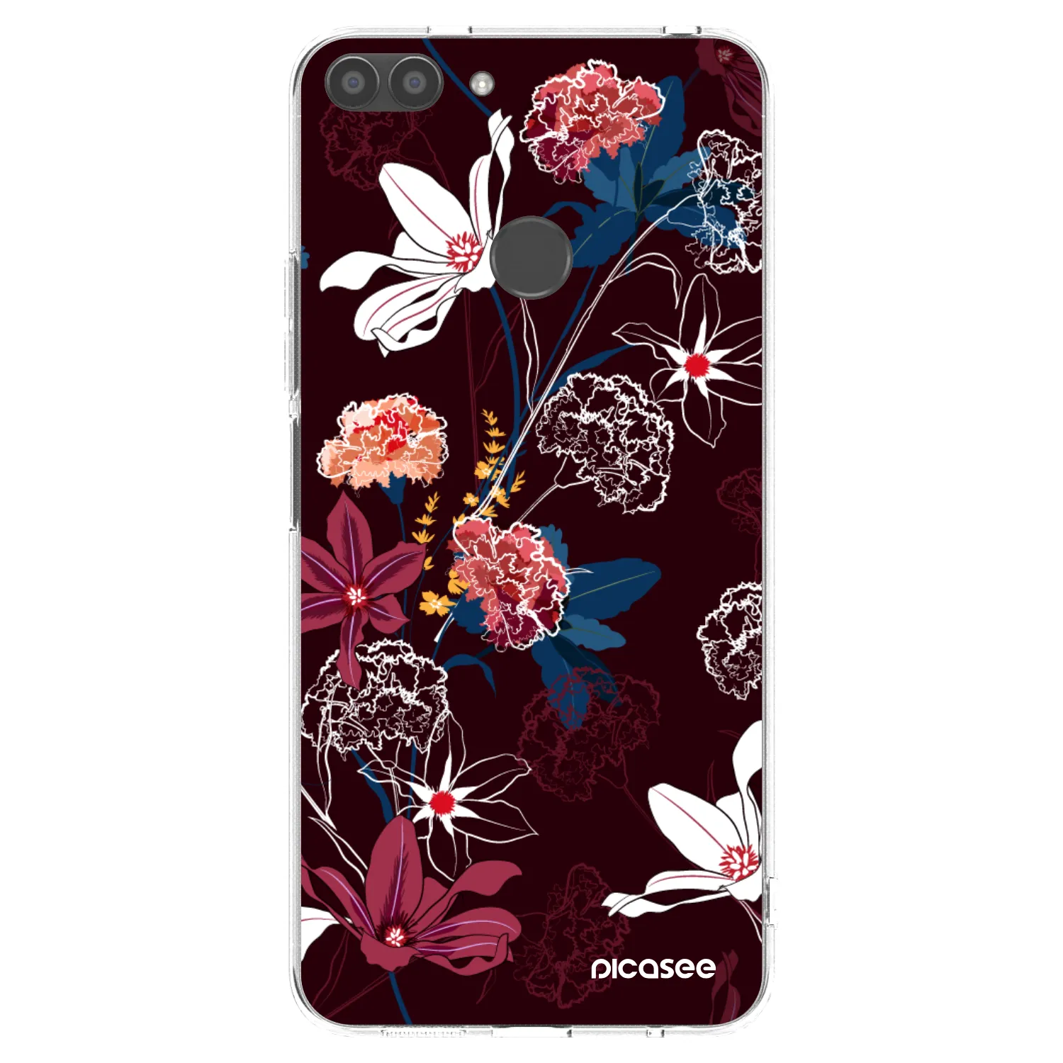 Picasee silikonski prozorni ovitek za Huawei P Smart - Dark Meadow