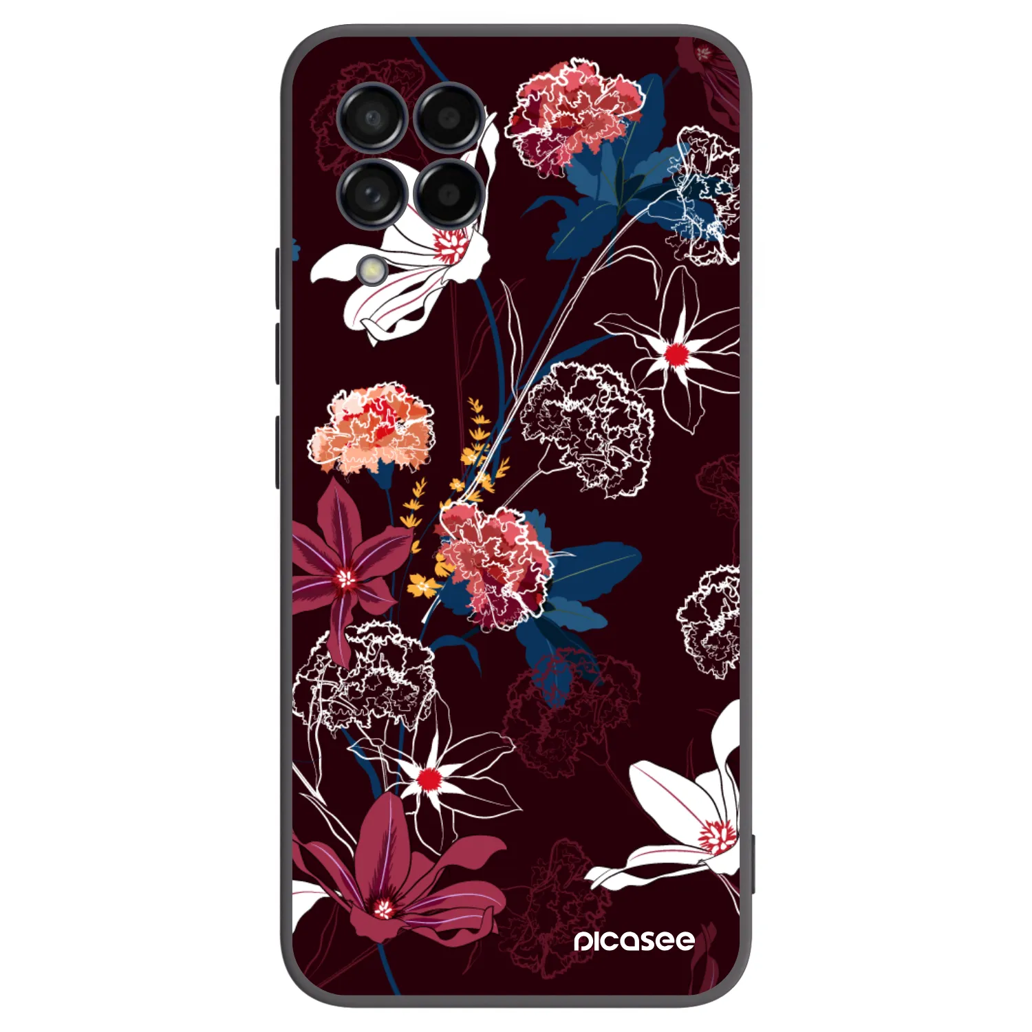 Picasee silikonski črni ovitek za Samsung Galaxy M53 5G - Dark Meadow