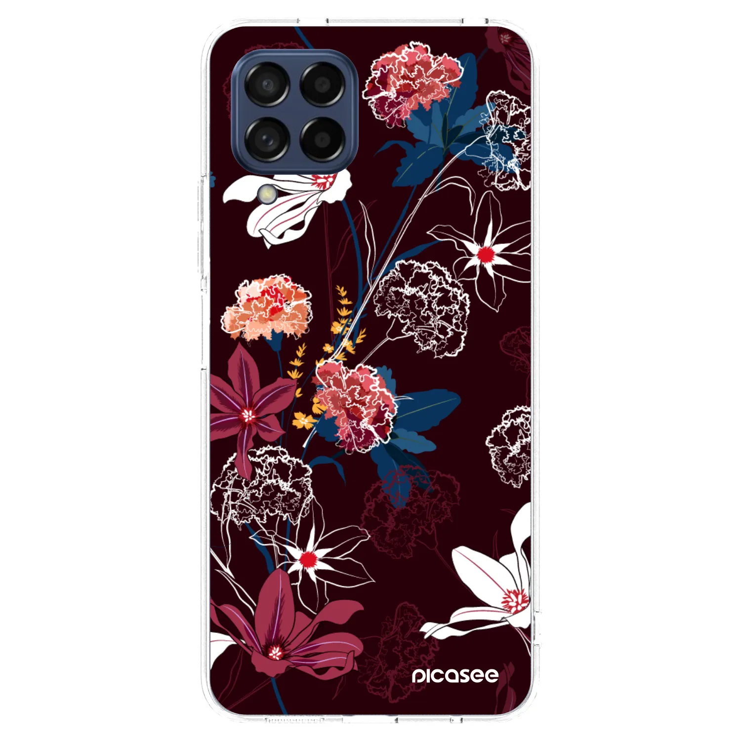 Picasee silikonski prozorni ovitek za Samsung Galaxy M53 5G - Dark Meadow