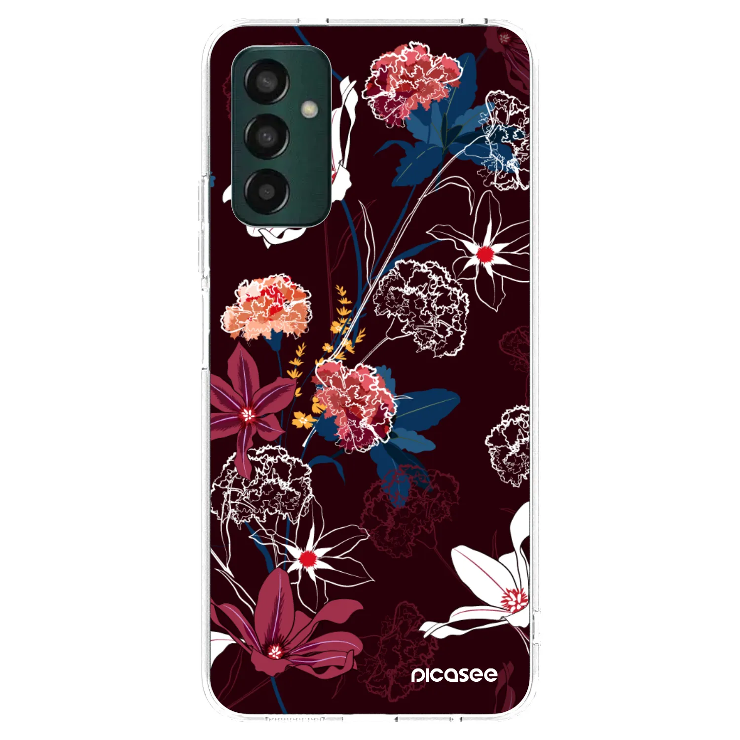 Picasee silikonski prozorni ovitek za Samsung Galaxy M13 M135F - Dark Meadow