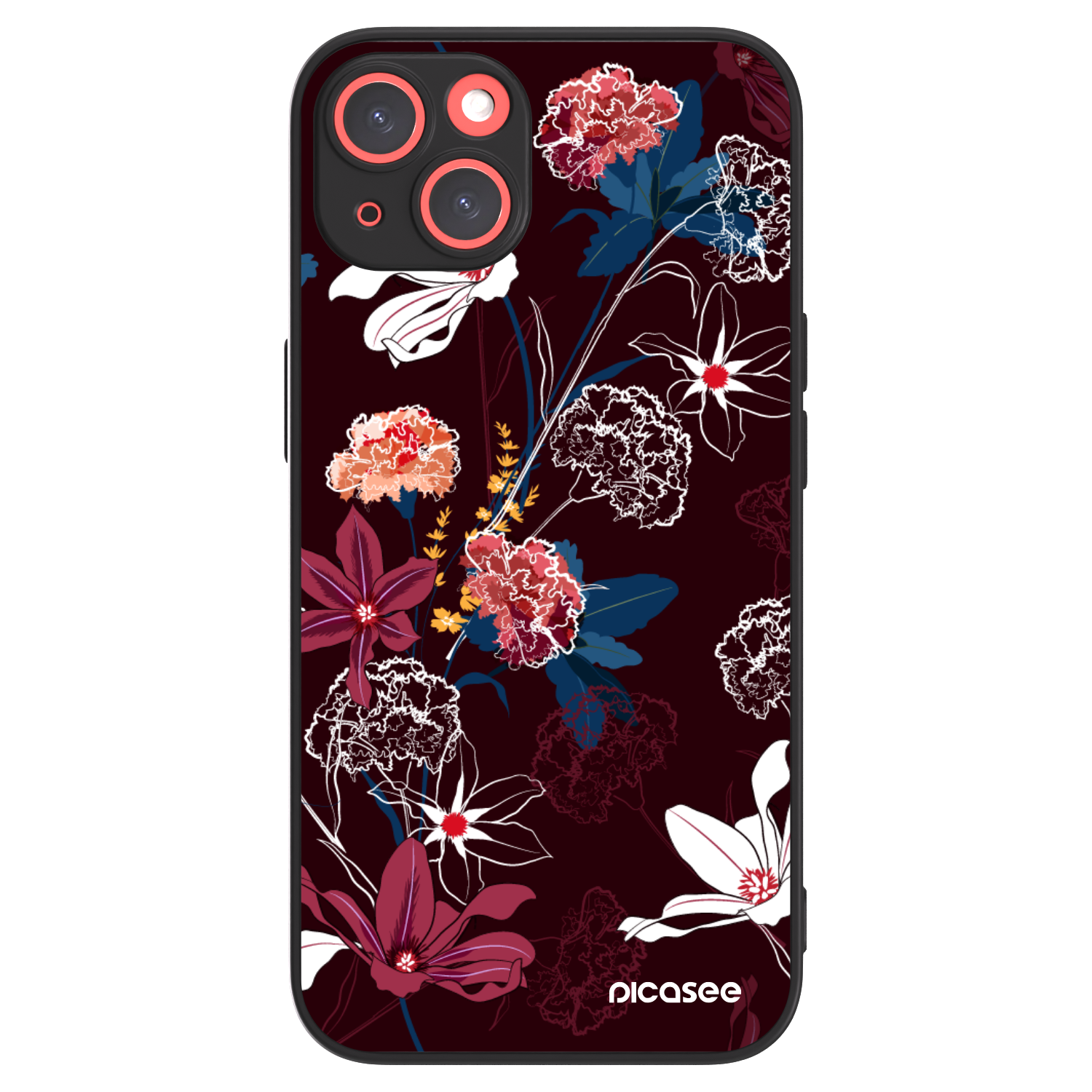 Picasee ULTIMATE CASE MagSafe za Apple iPhone 13 - Dark Meadow