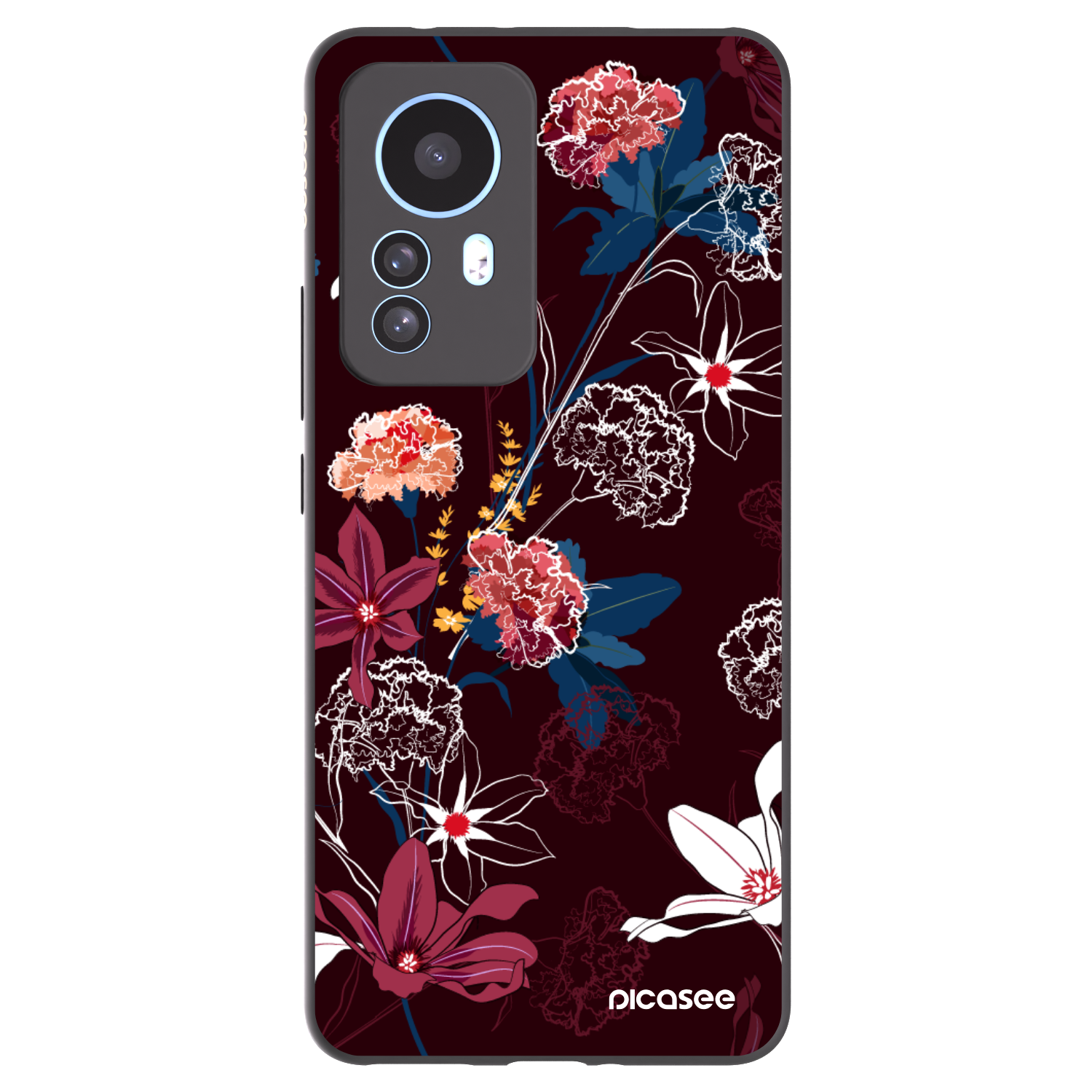 Picasee silikonski črni ovitek za Xiaomi 12T - Dark Meadow