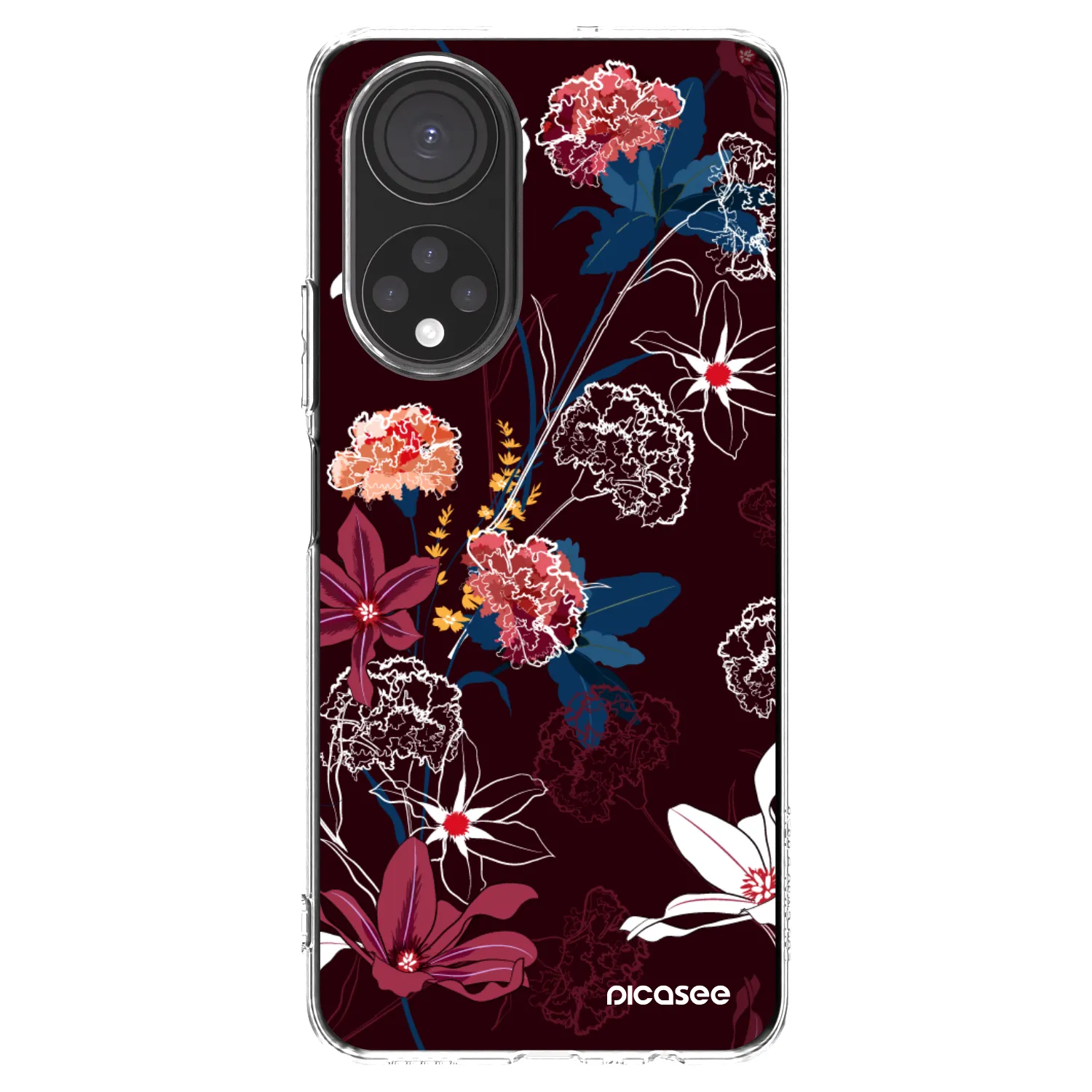 Picasee silikonski prozorni ovitek za Honor X7 - Dark Meadow