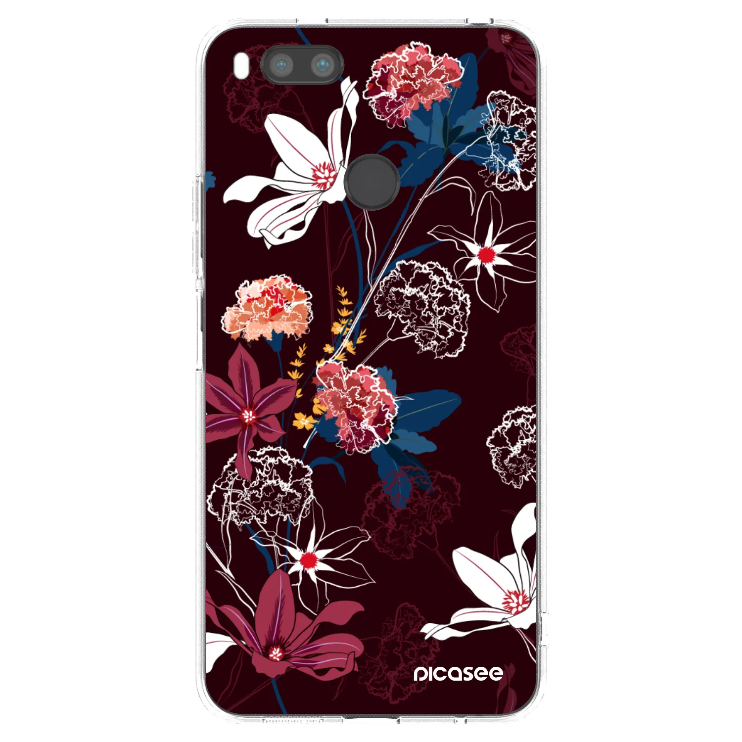 Picasee silikonski prozorni ovitek za Xiaomi Redmi A1 - Dark Meadow