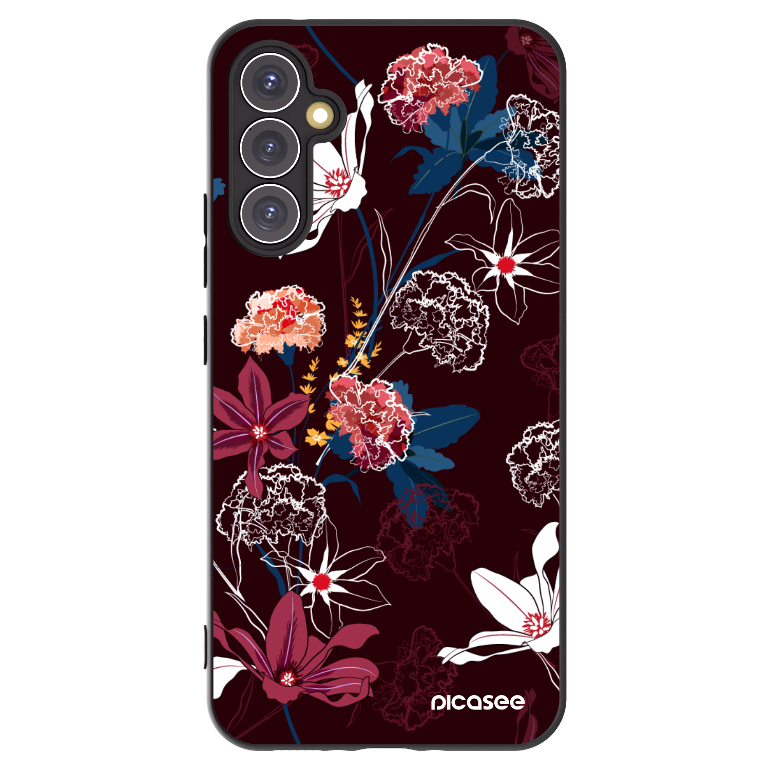 Picasee silikonski črni ovitek za Samsung Galaxy A34 5G A346B - Dark Meadow