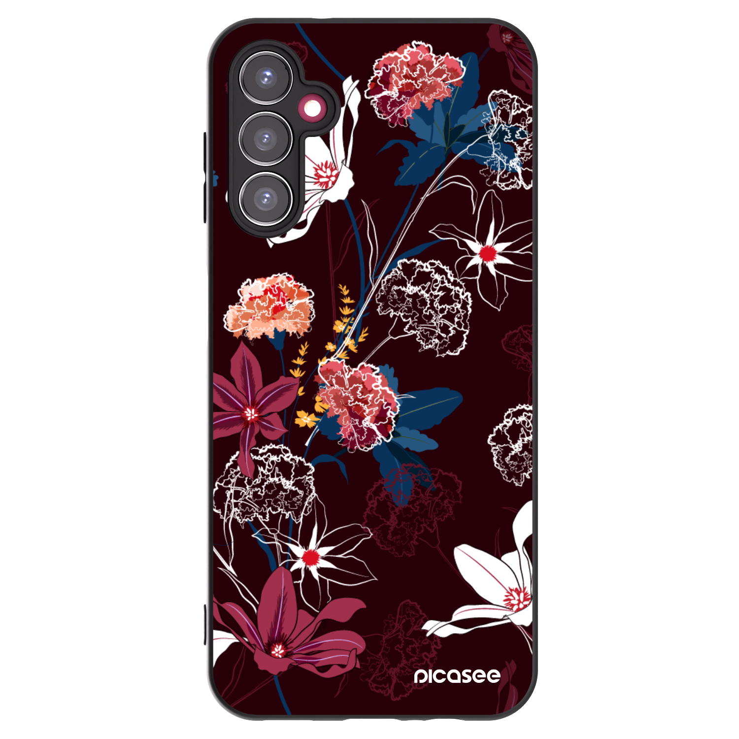 Picasee silikonski črni ovitek za Samsung Galaxy A14 5G A146P - Dark Meadow