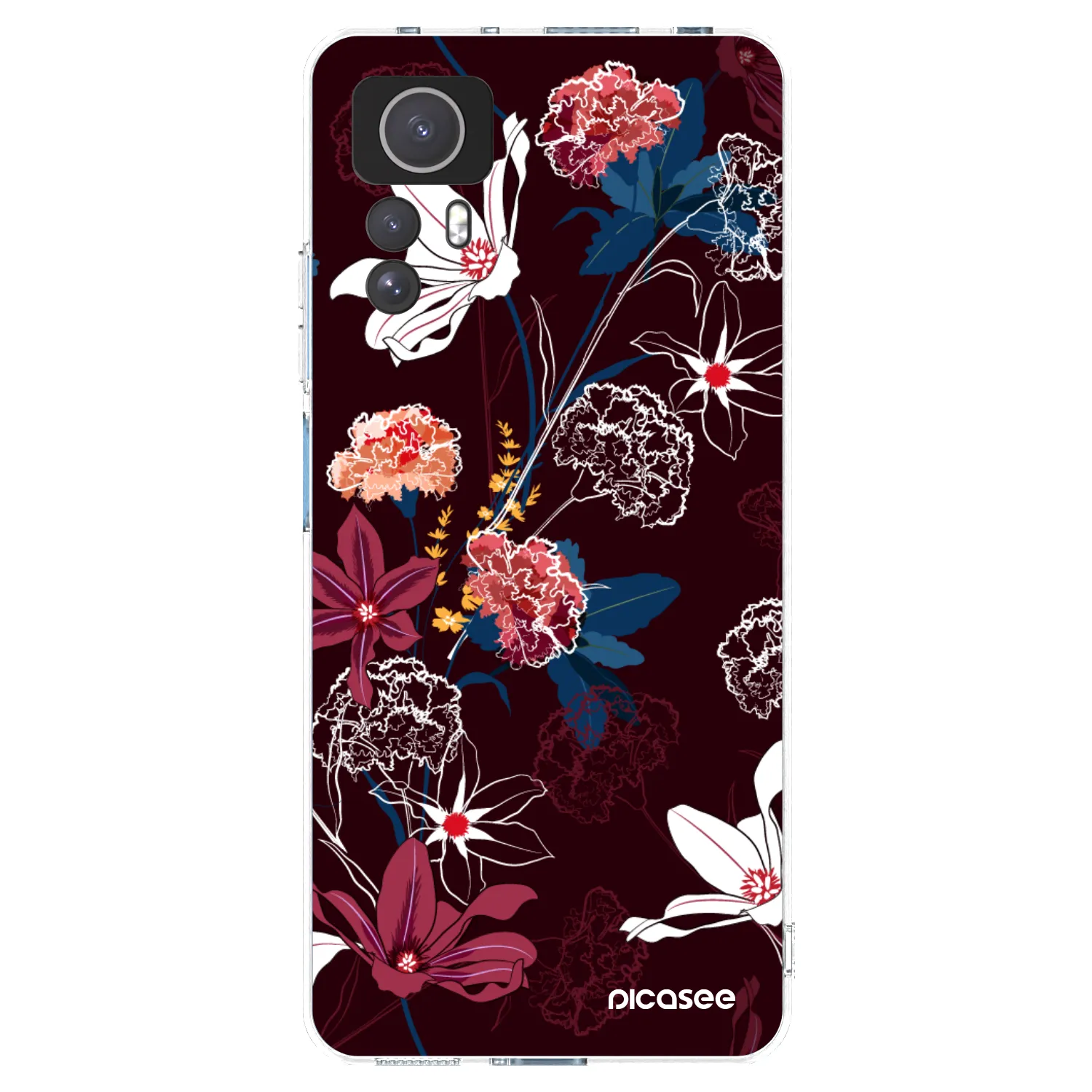 Picasee silikonski prozorni ovitek za Xiaomi Redmi Note 12S - Dark Meadow