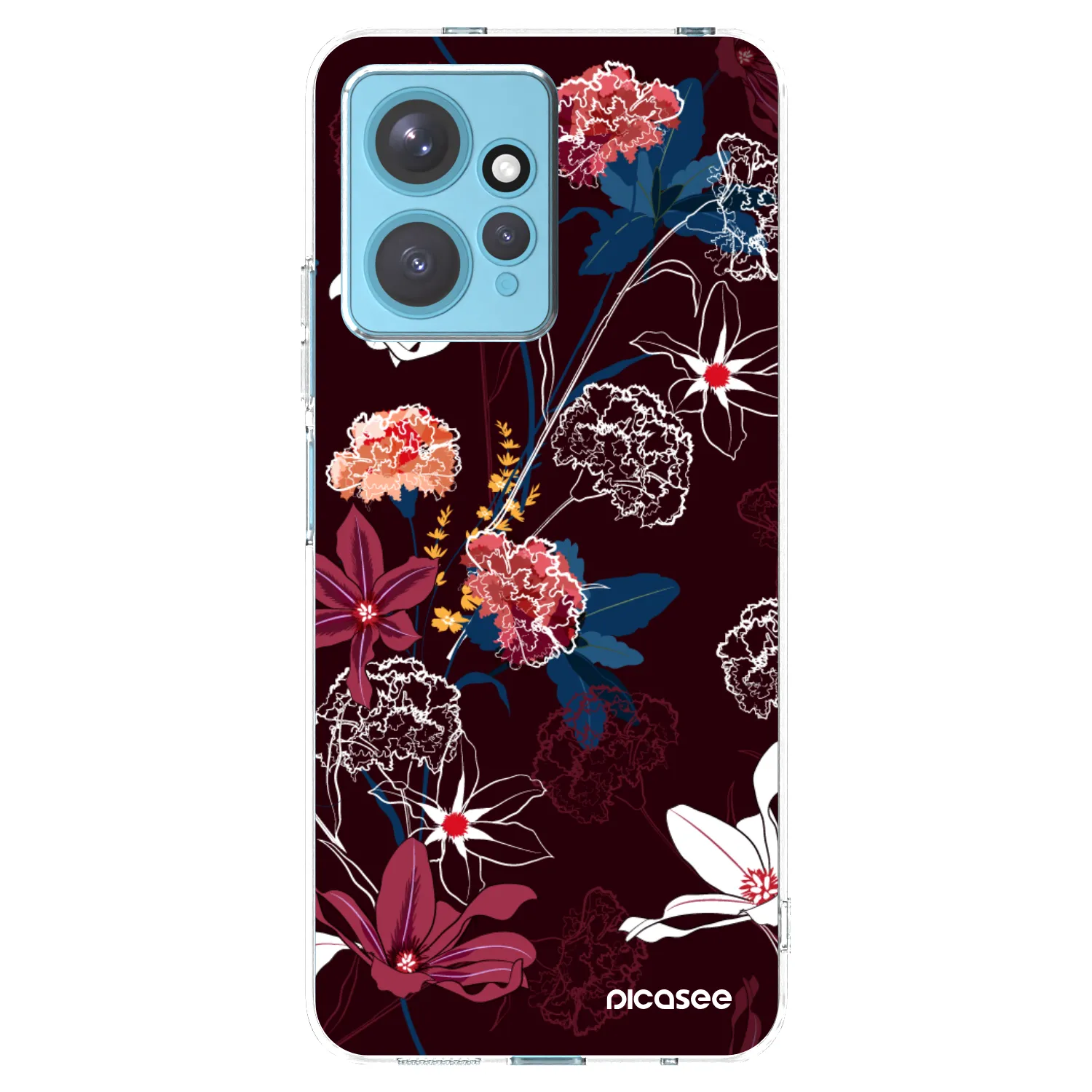 Picasee silikonski prozorni ovitek za Xiaomi Redmi Note 12 4G - Dark Meadow