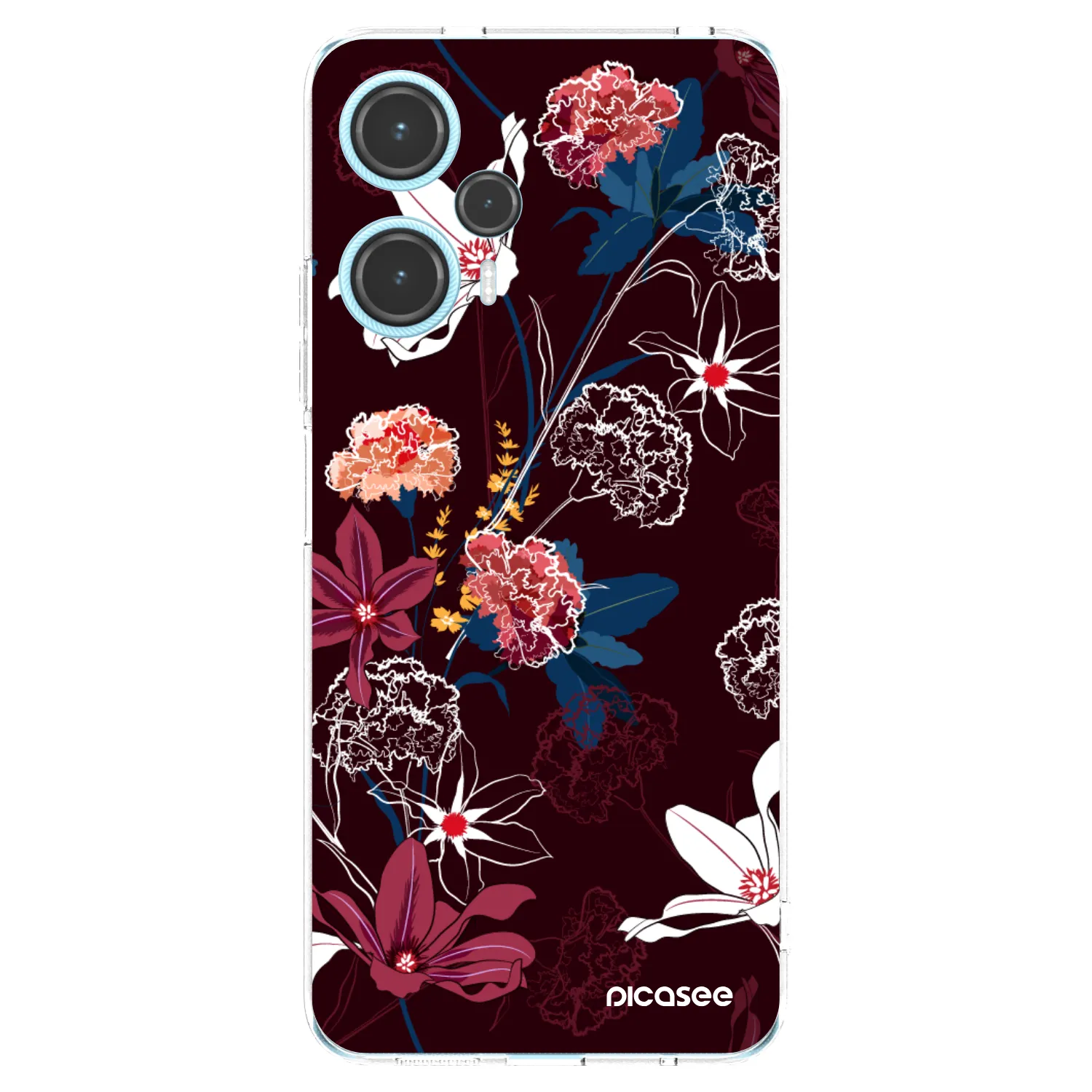 Picasee silikonski prozorni ovitek za Xiaomi Poco F5 - Dark Meadow