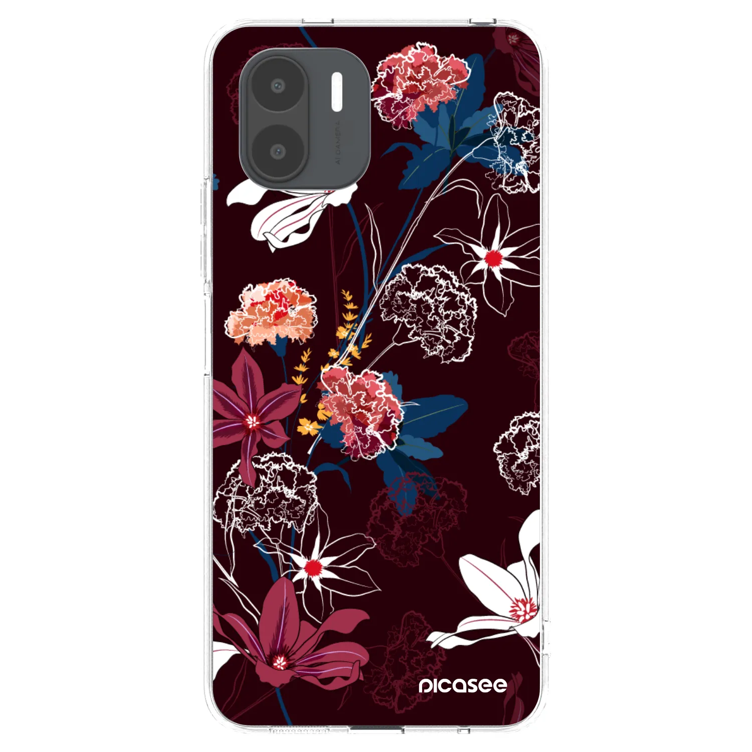 Picasee silikonski prozorni ovitek za Xiaomi Redmi A2 - Dark Meadow