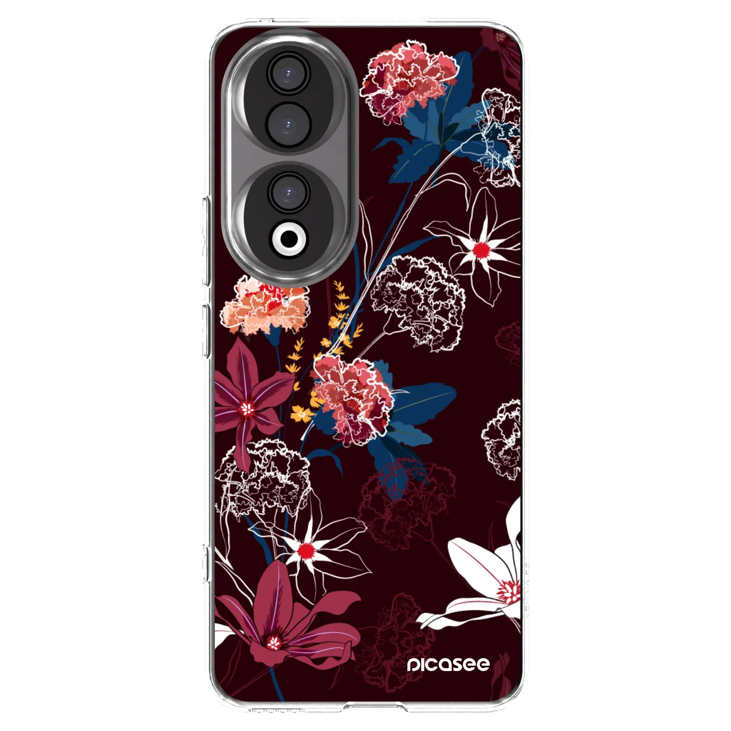 Picasee silikonski prozorni ovitek za Honor 90 5G - Dark Meadow