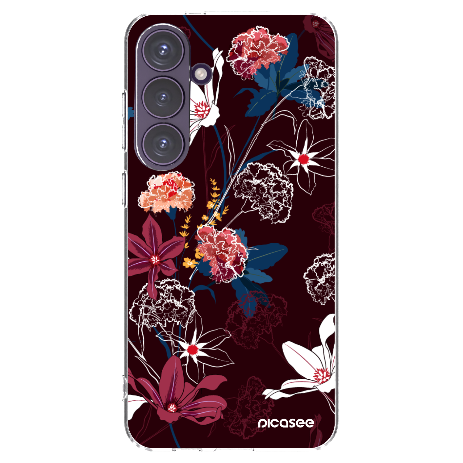 Picasee silikonski prozorni ovitek za Samsung Galaxy S24+ S926B 5G - Dark Meadow