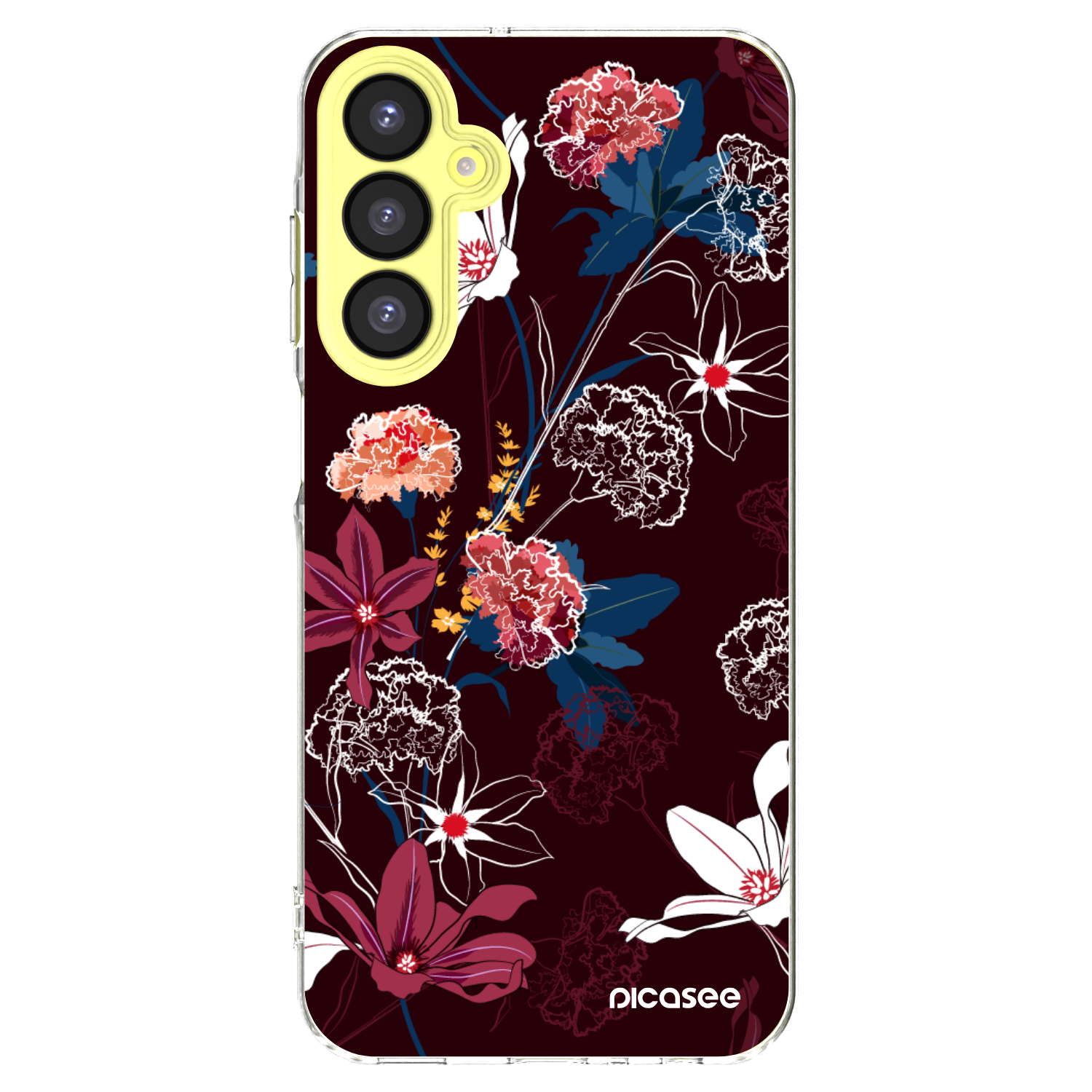 Picasee silikonski prozorni ovitek za Samsung Galaxy A25 A256B 5G - Dark Meadow
