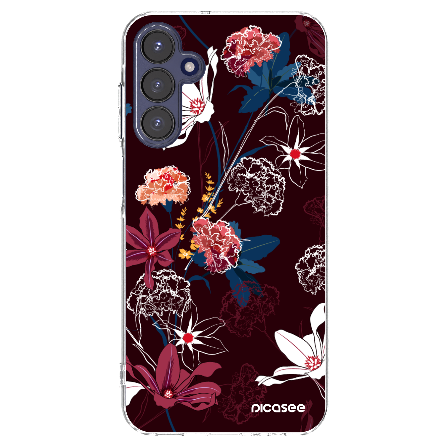 Picasee silikonski prozorni ovitek za Samsung Galaxy A15 A155F 4G - Dark Meadow