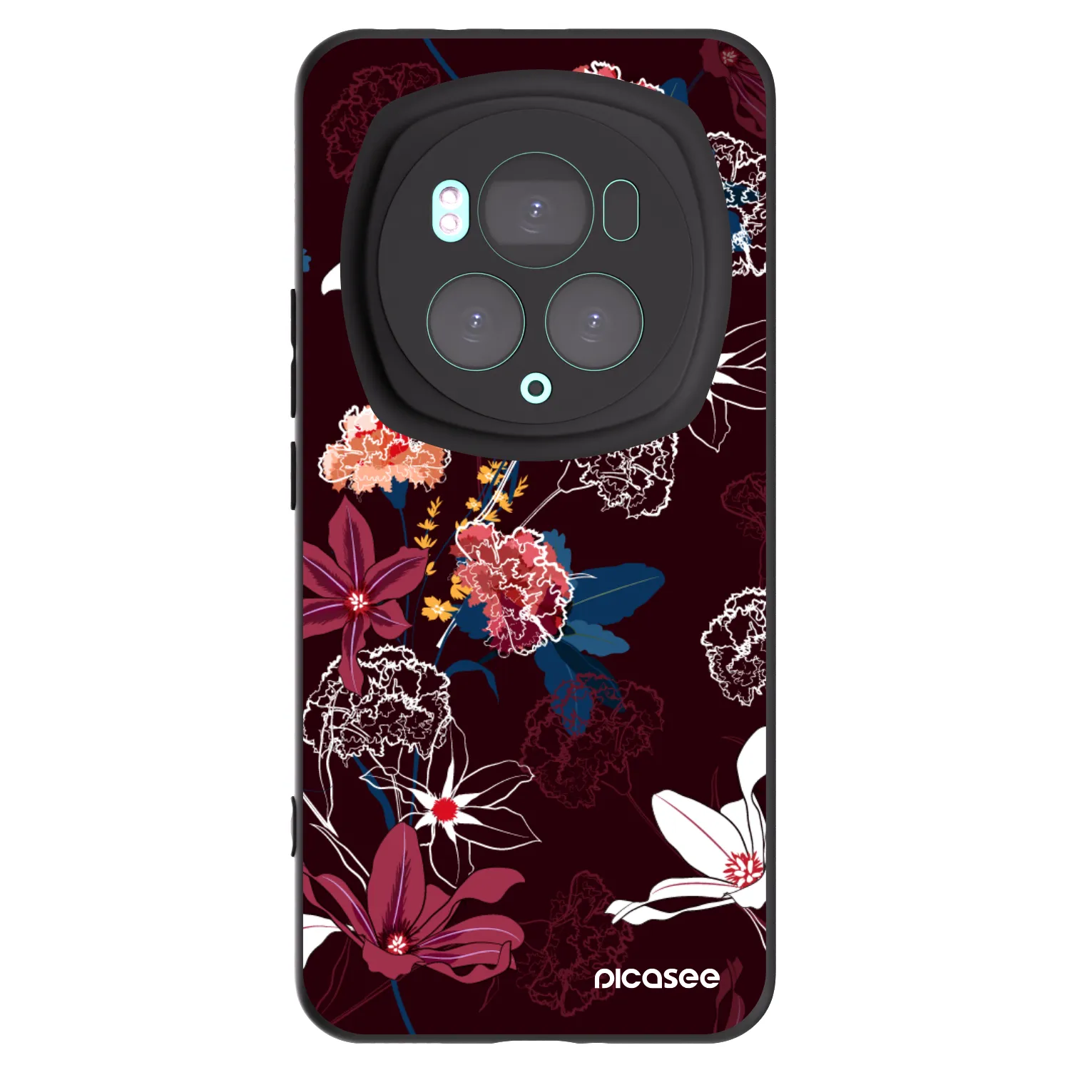 Picasee silikonski črni ovitek za Honor Magic6 Pro - Dark Meadow