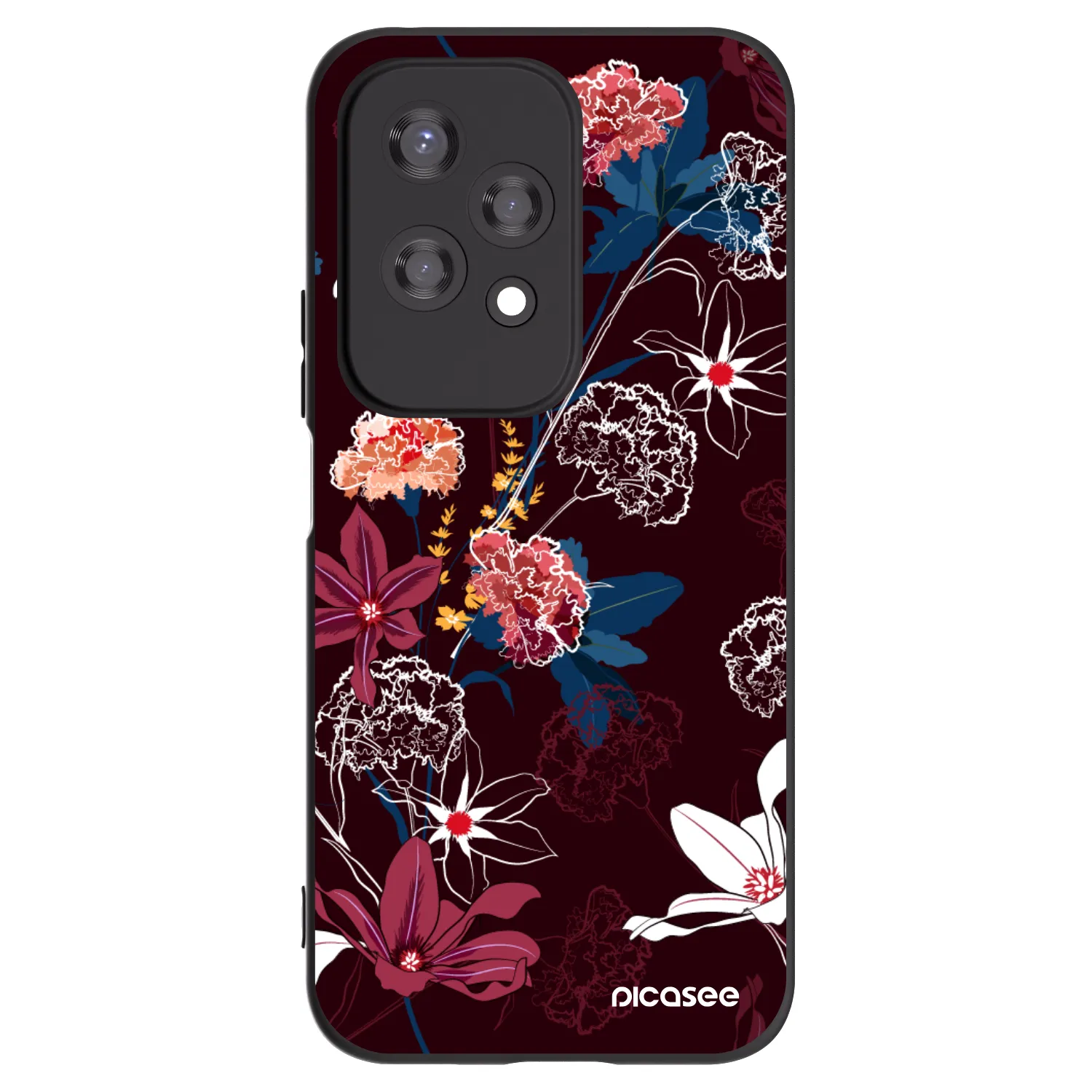 Picasee silikonski črni ovitek za Honor 200 Lite - Dark Meadow