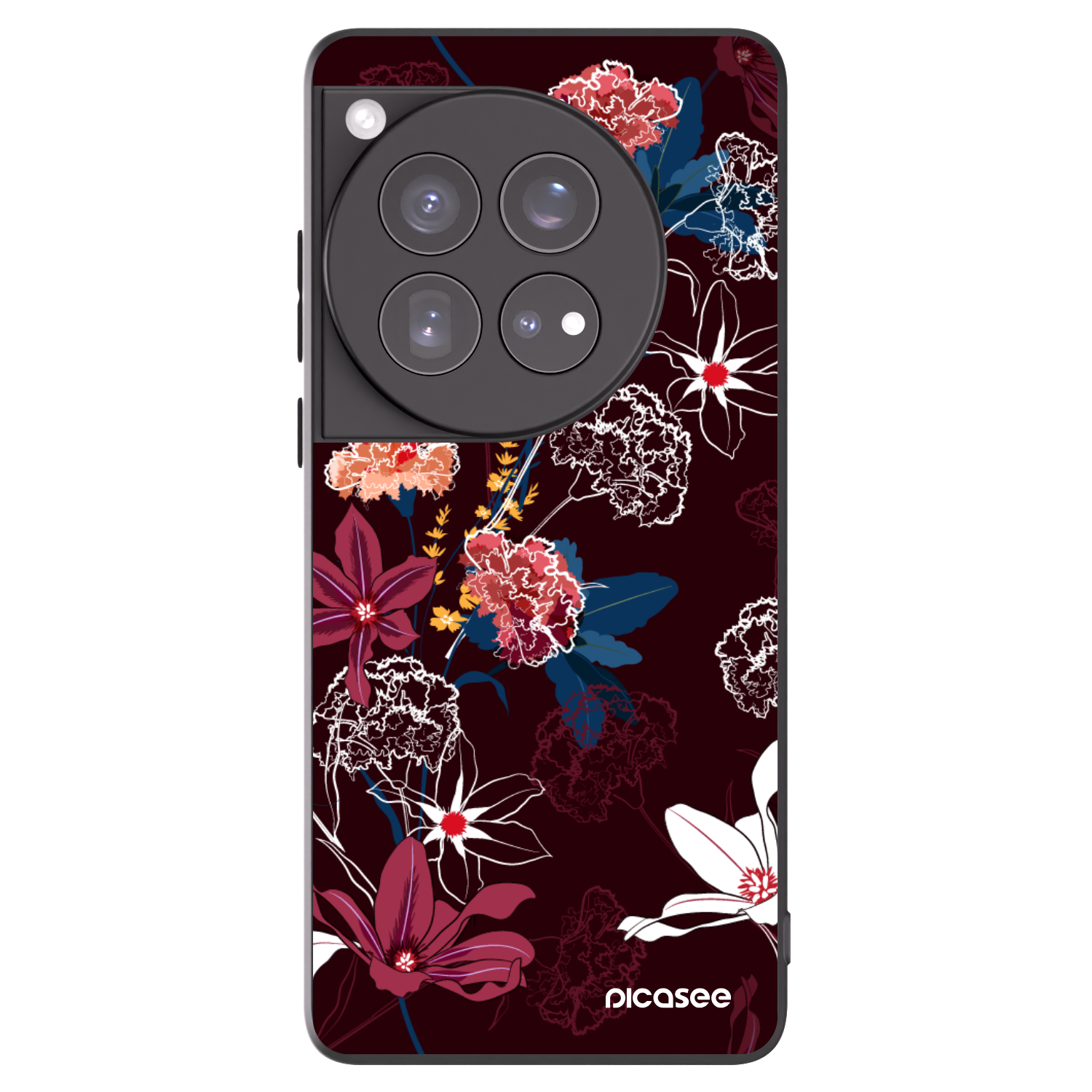 Picasee silikonski črni ovitek za OnePlus 12 5G - Dark Meadow