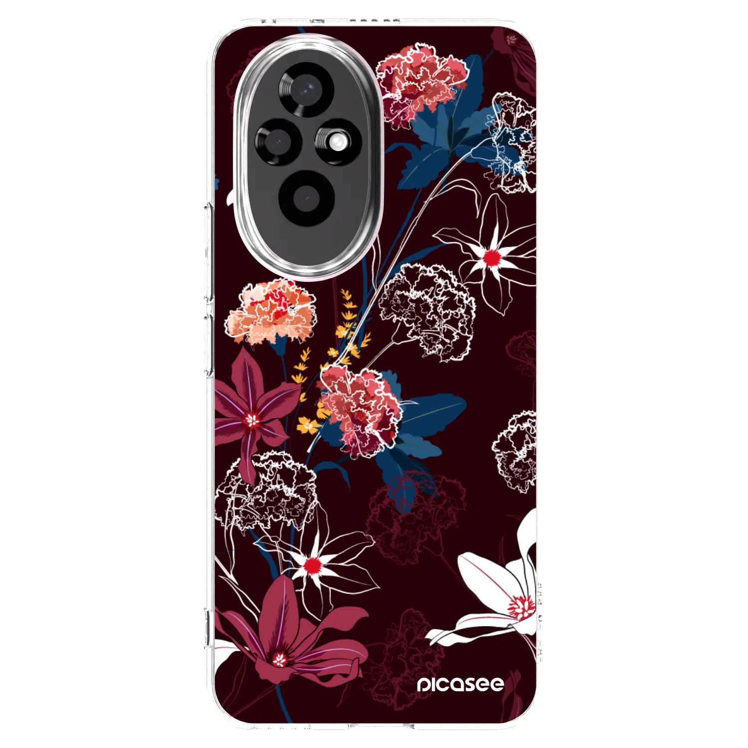 Picasee silikonski prozorni ovitek za Honor 200 Pro 5G - Dark Meadow