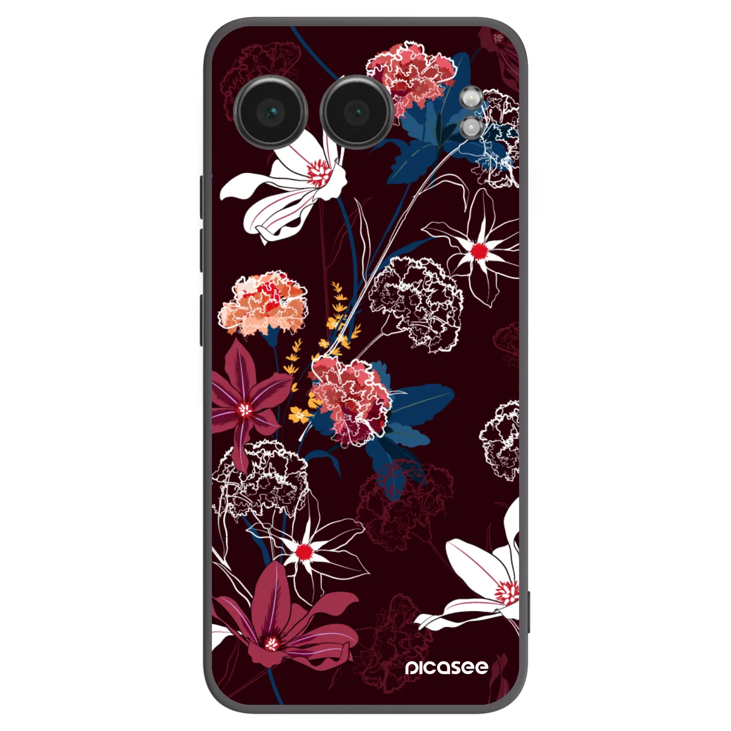 Picasee silikonski črni ovitek za OnePlus Nord 4 - Dark Meadow