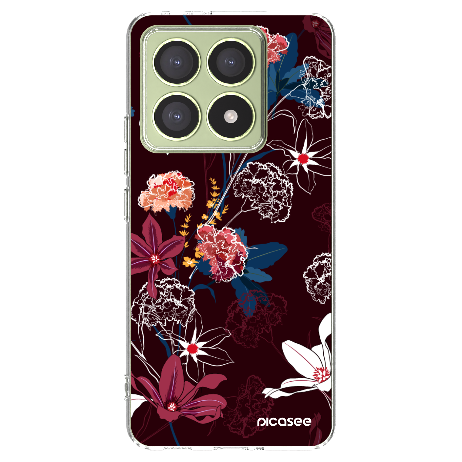 Picasee silikonski prozorni ovitek za Xiaomi 14T - Dark Meadow