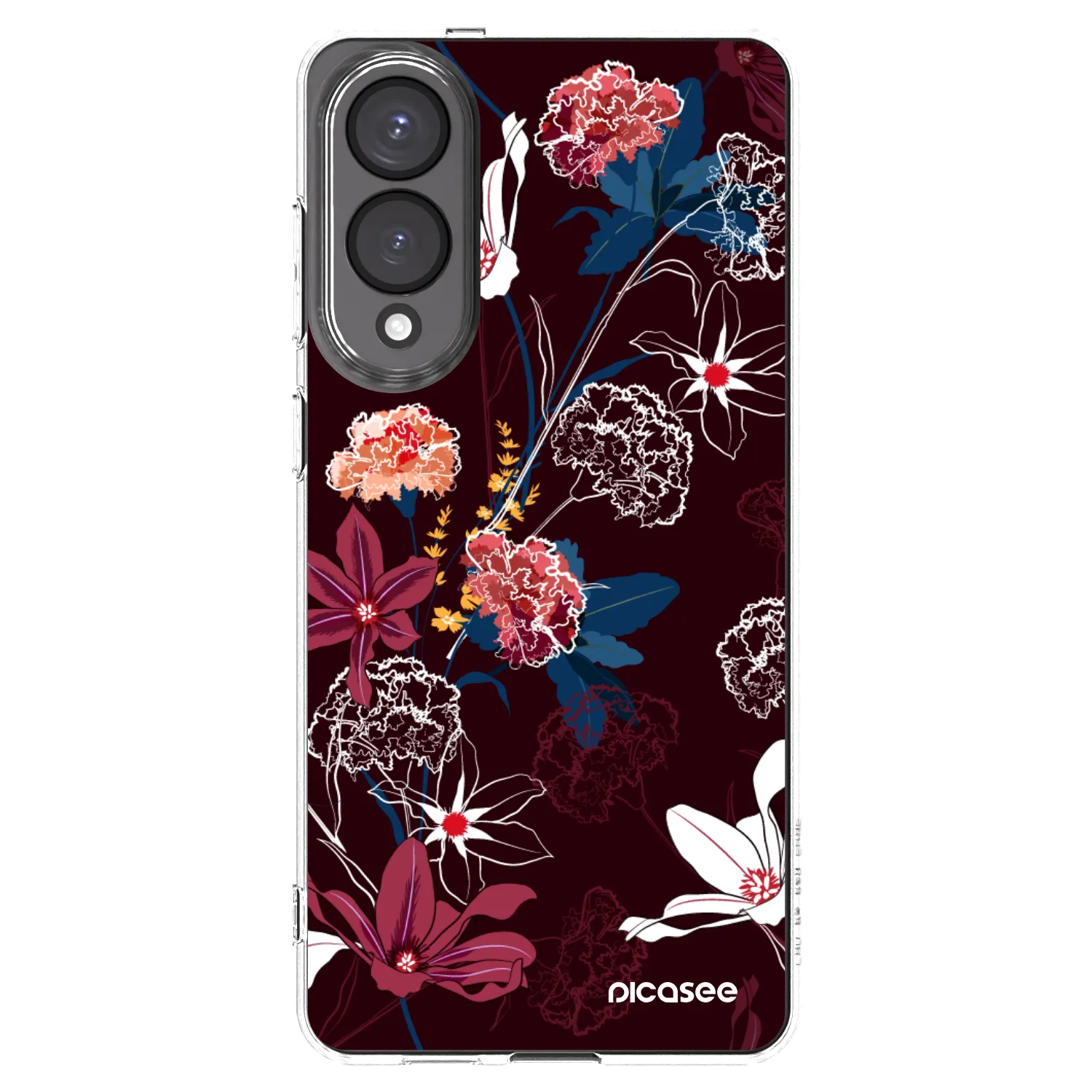 Picasee silikonski prozorni ovitek za Samsung Galaxy S25 Edge 5G - Dark Meadow