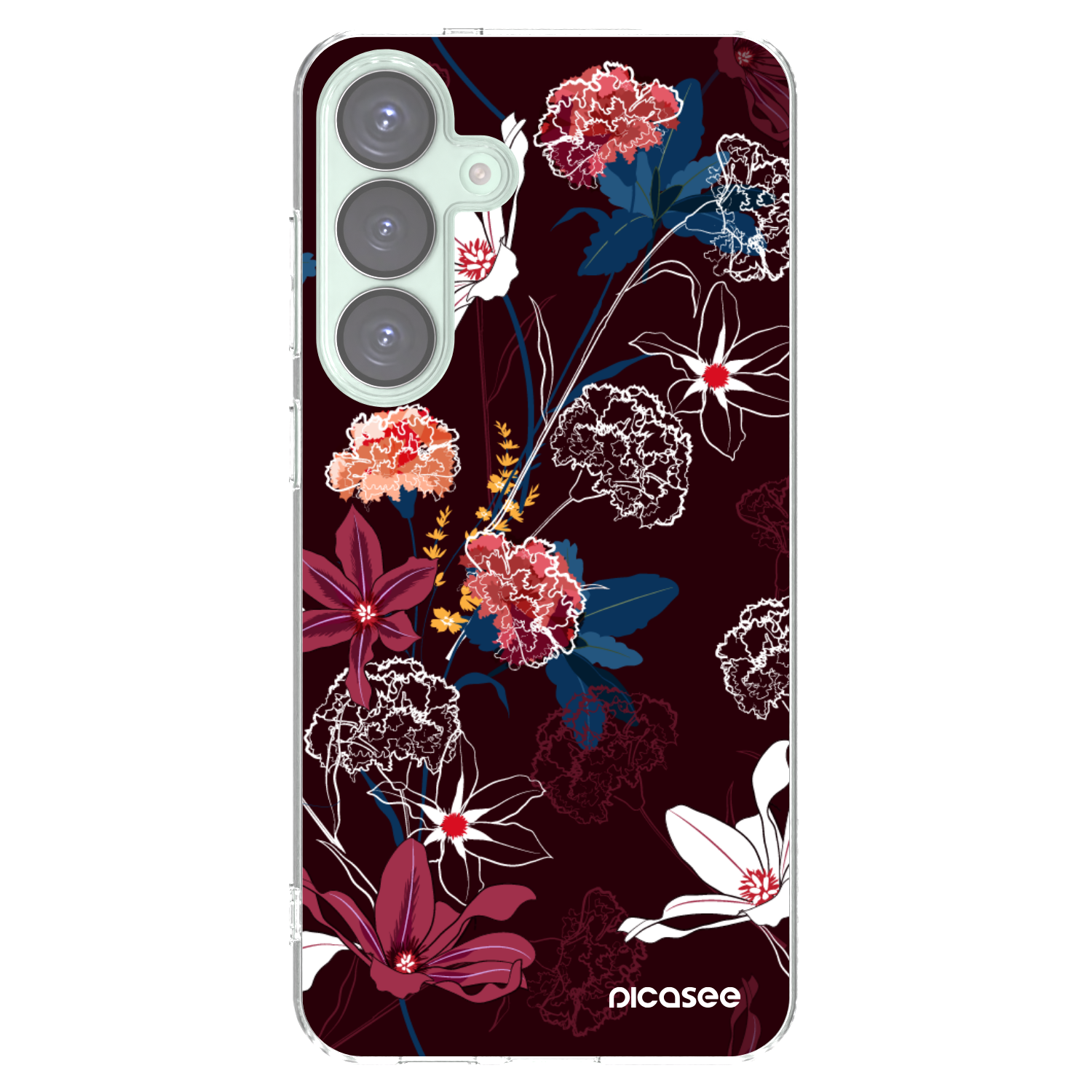 Picasee silikonski prozorni ovitek za Samsung Galaxy S25+ 5G - Dark Meadow