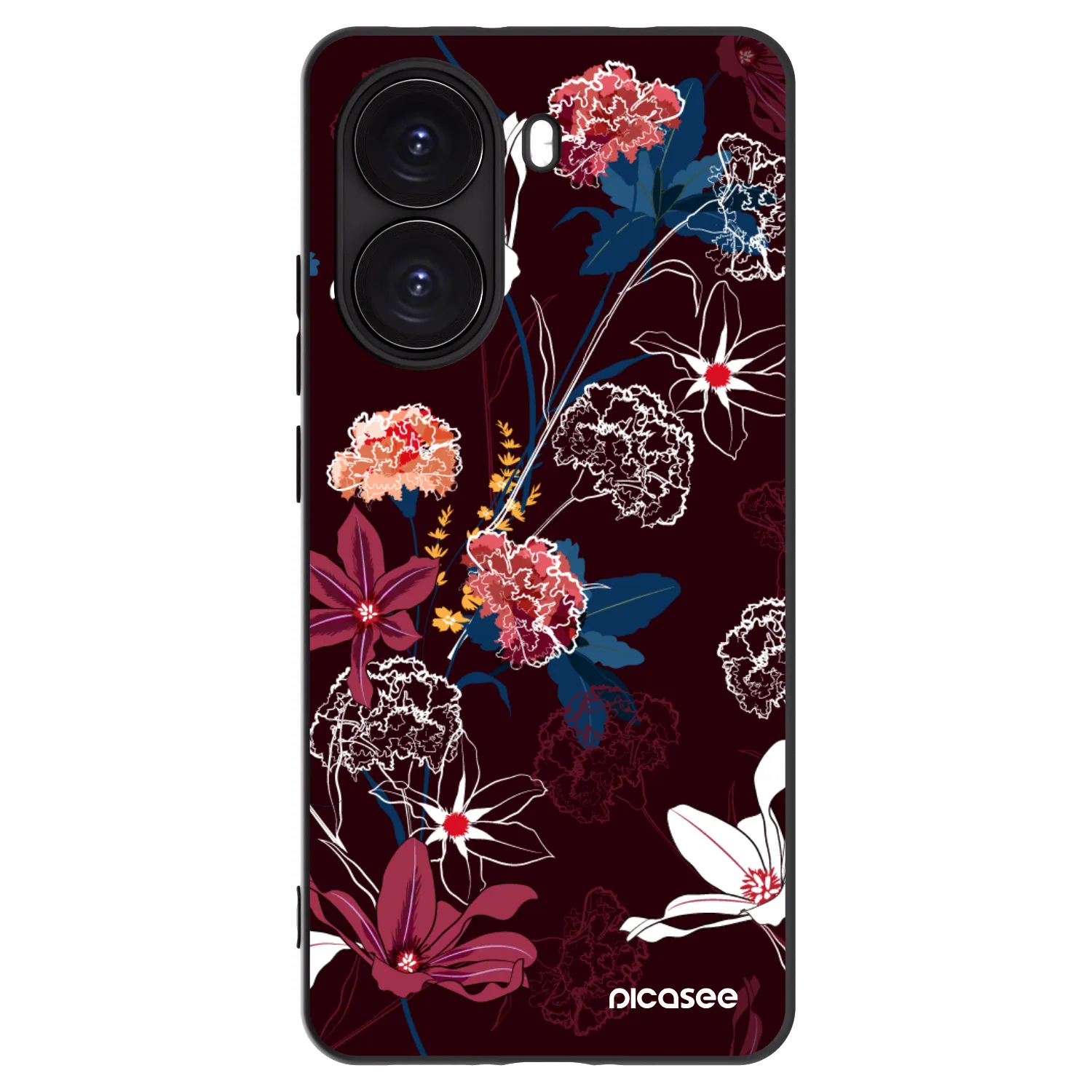Picasee silikonski črni ovitek za Xiaomi Poco X7 Pro 5G - Dark Meadow