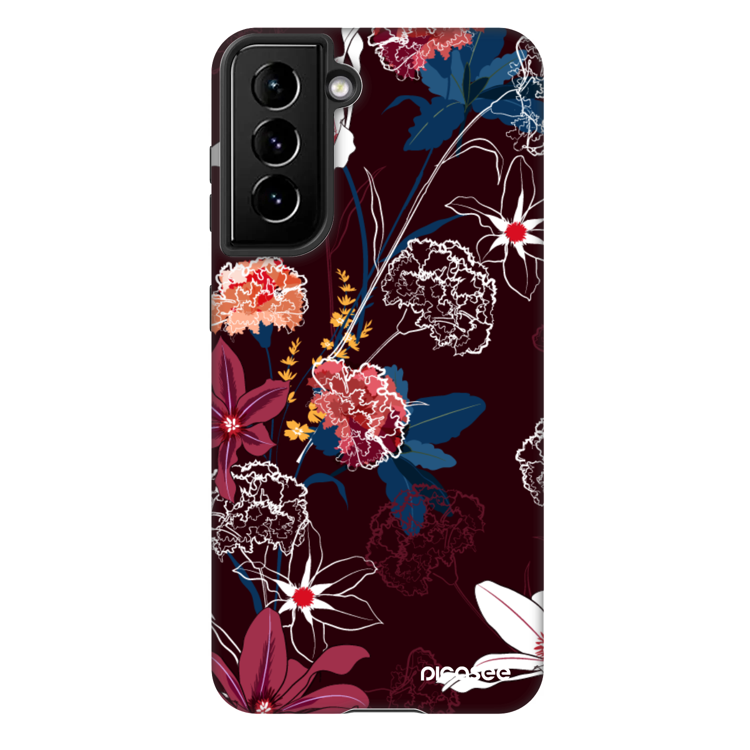 Picasee Fashion Case za Samsung Galaxy S21 5G G991B - Dark Meadow