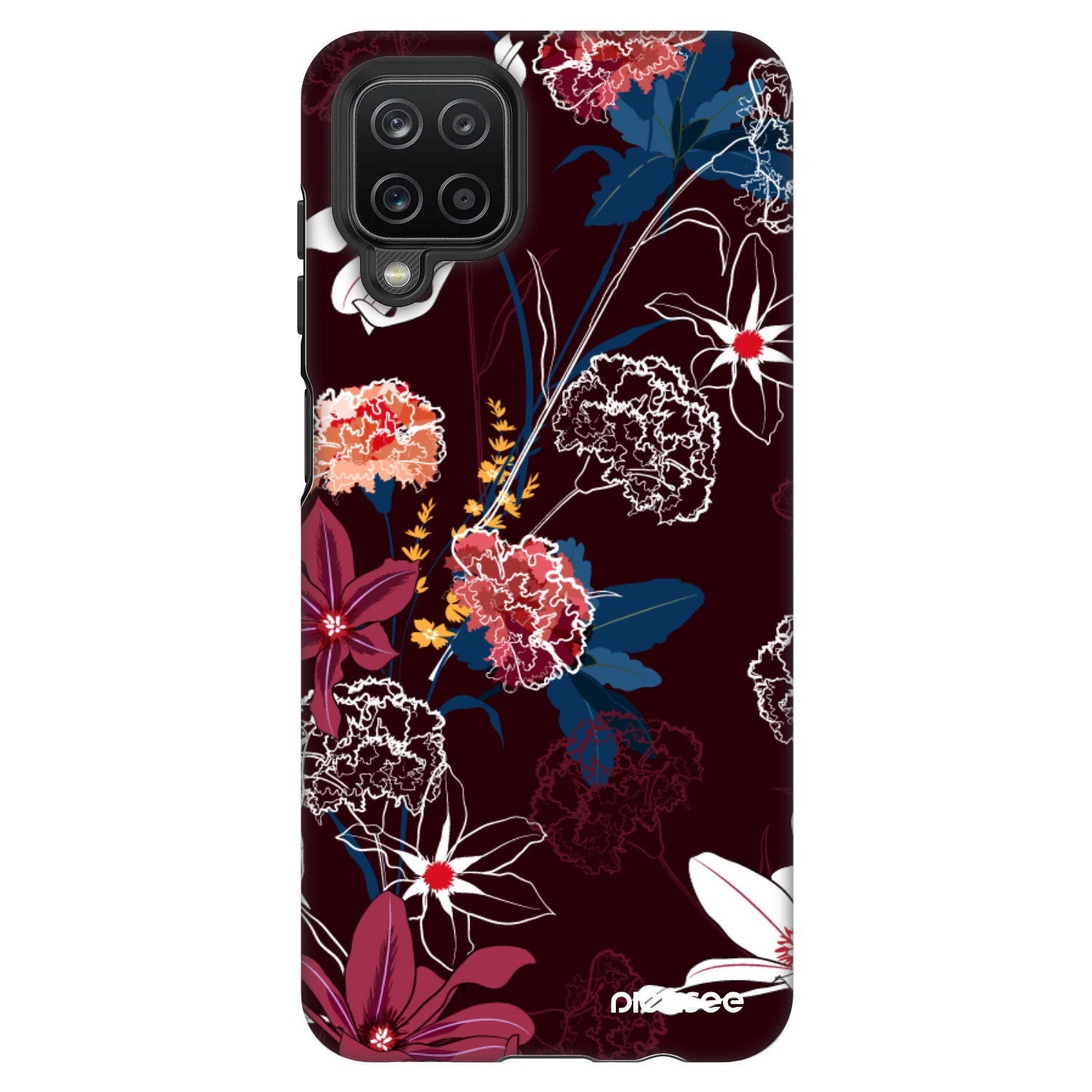 Picasee Fashion Case za Samsung Galaxy A12 A125F - Dark Meadow