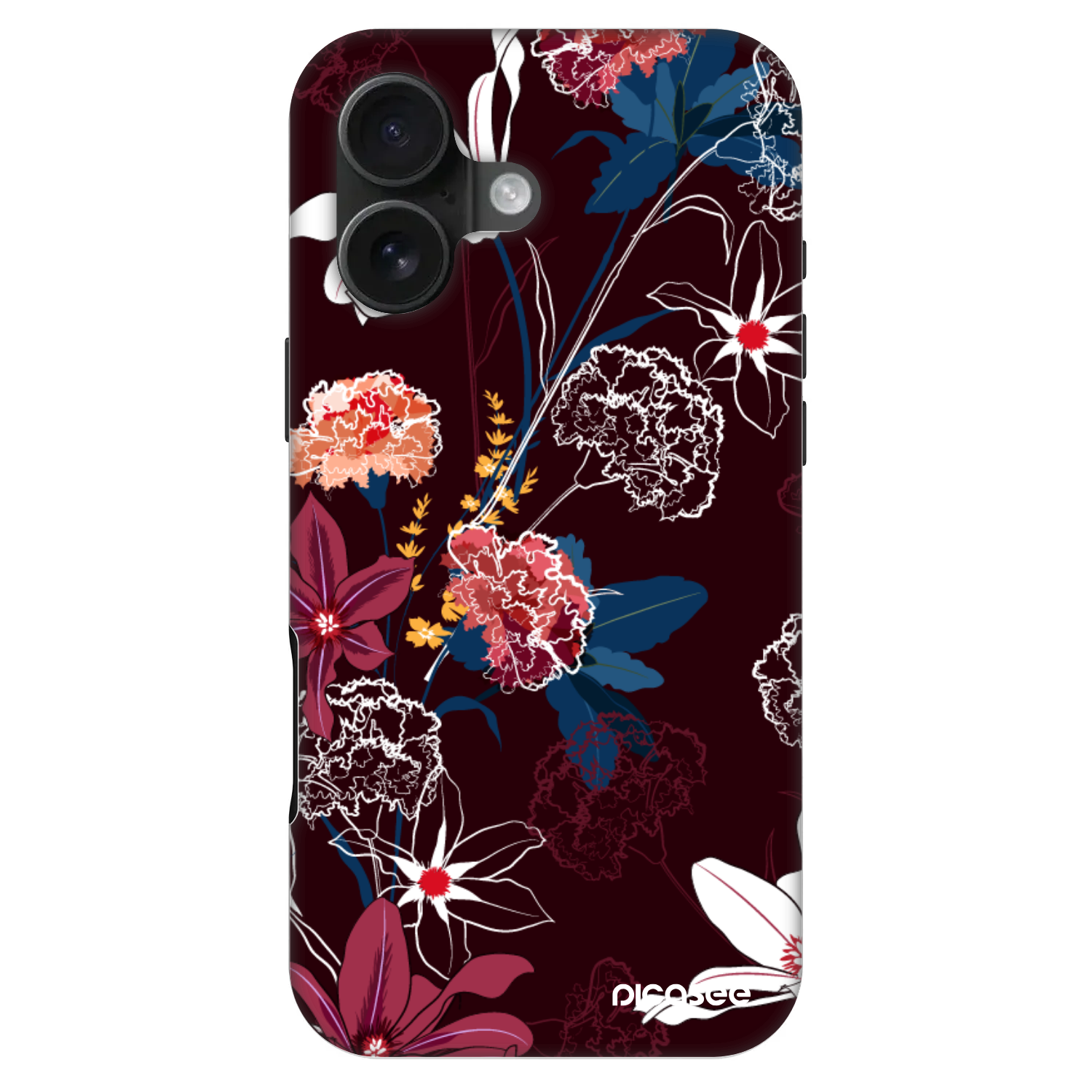 Picasee Fashion Case MagSafe za Apple iPhone 16 - Dark Meadow