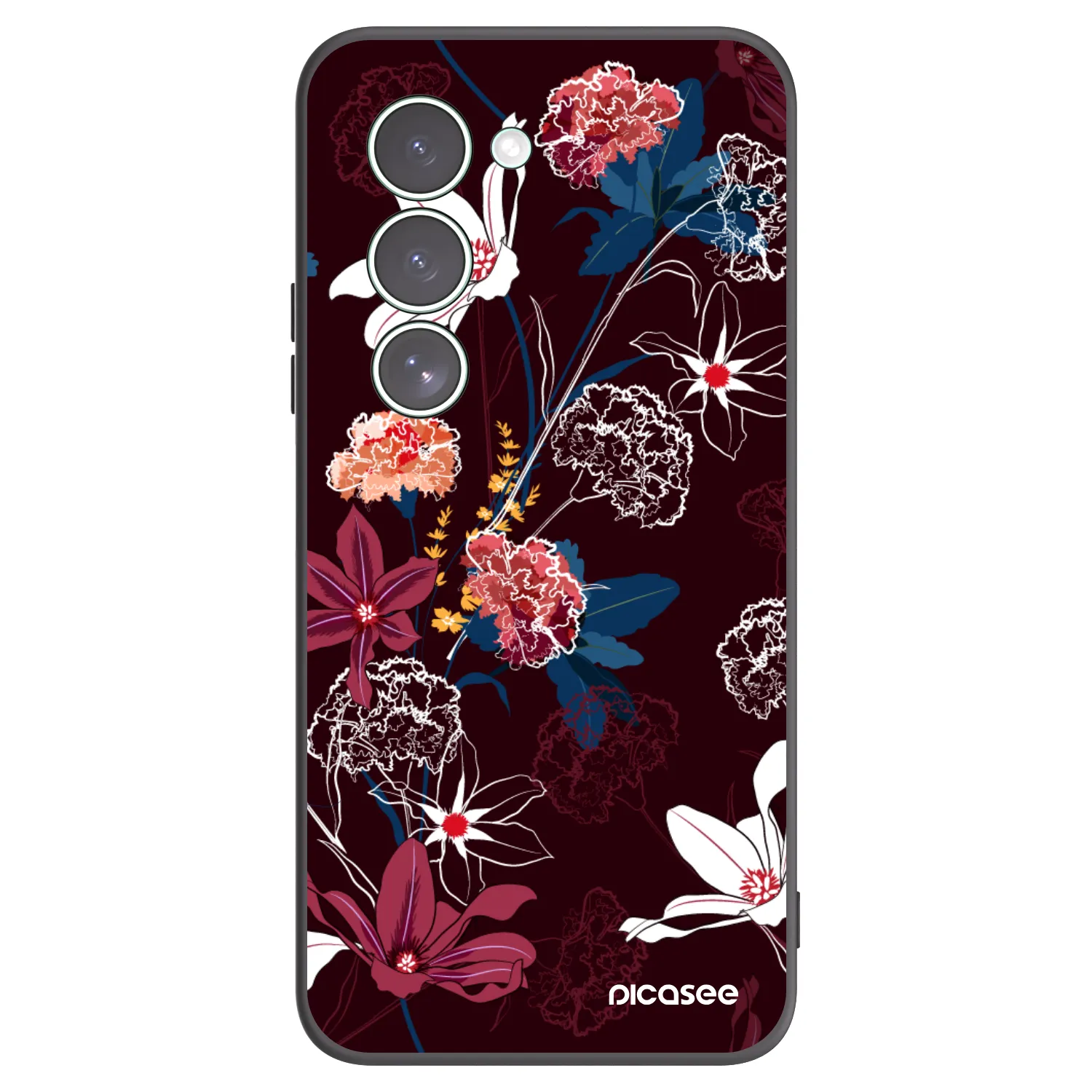 Picasee silikonski črni ovitek za Xiaomi Redmi 15 5G - Dark Meadow