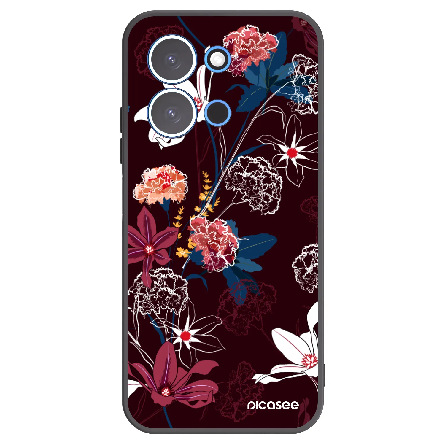Picasee silikonski črni ovitek za Xiaomi Redmi 15C 4G - Dark Meadow