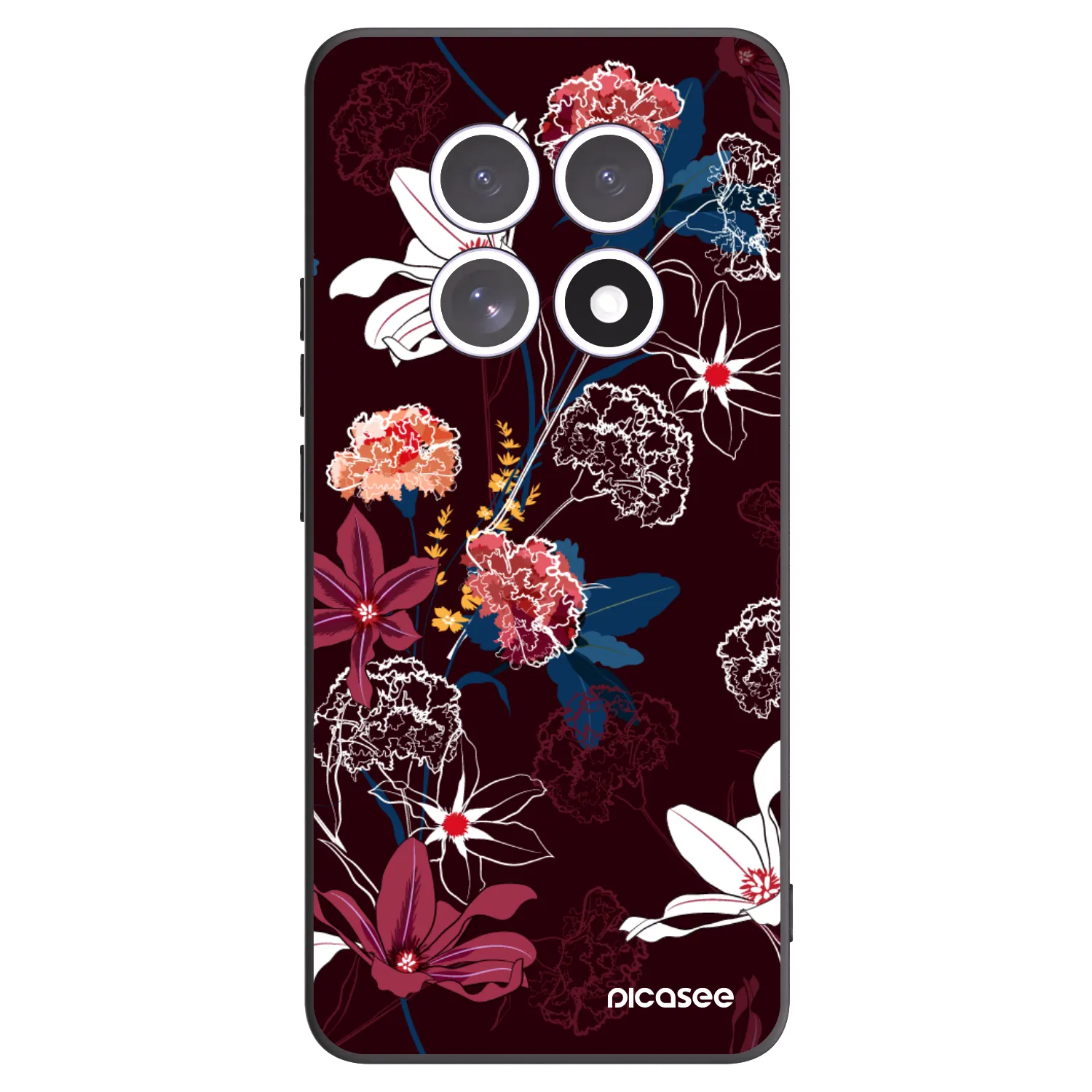Picasee silikonski črni ovitek za Xiaomi Redmi Note 15 - Dark Meadow