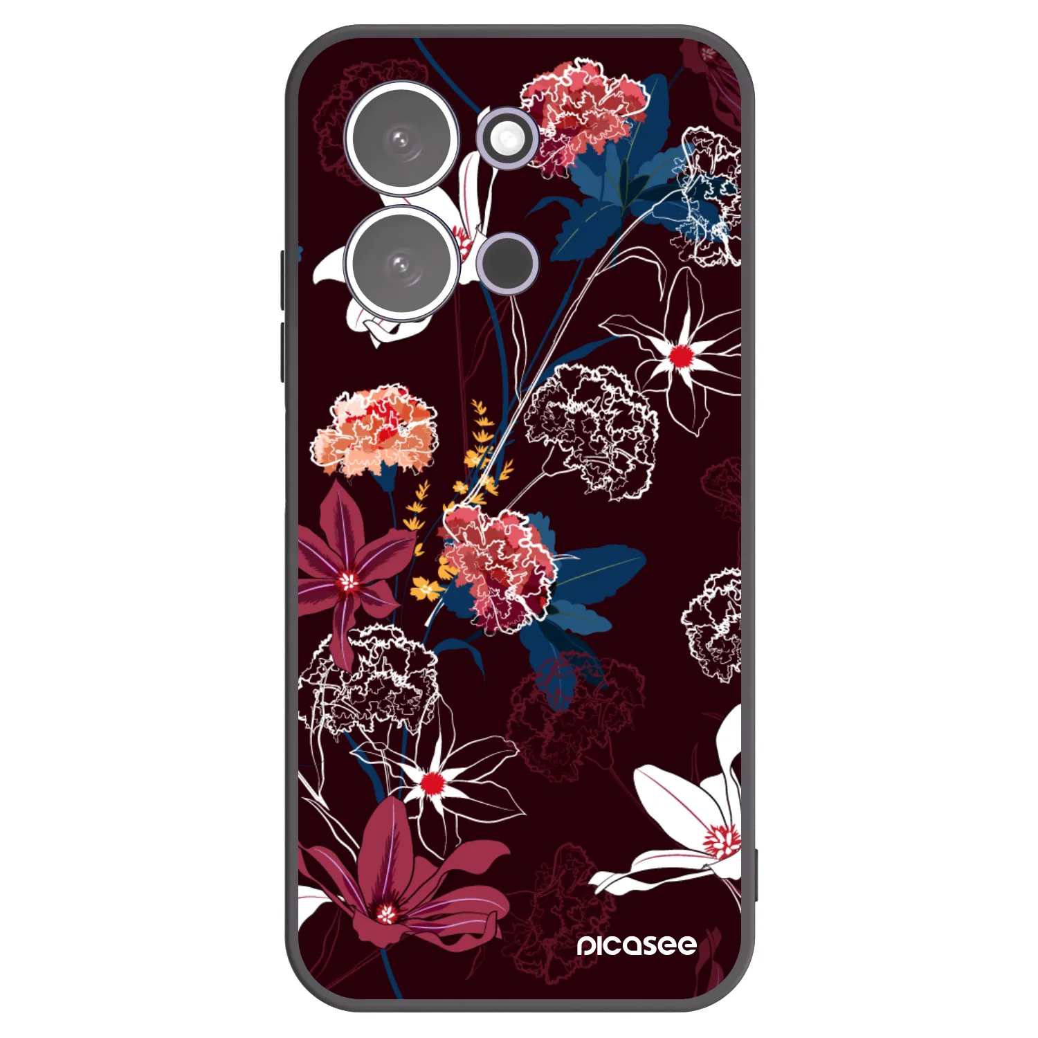 Picasee silikonski črni ovitek za Xiaomi Redmi 15C 5G - Dark Meadow