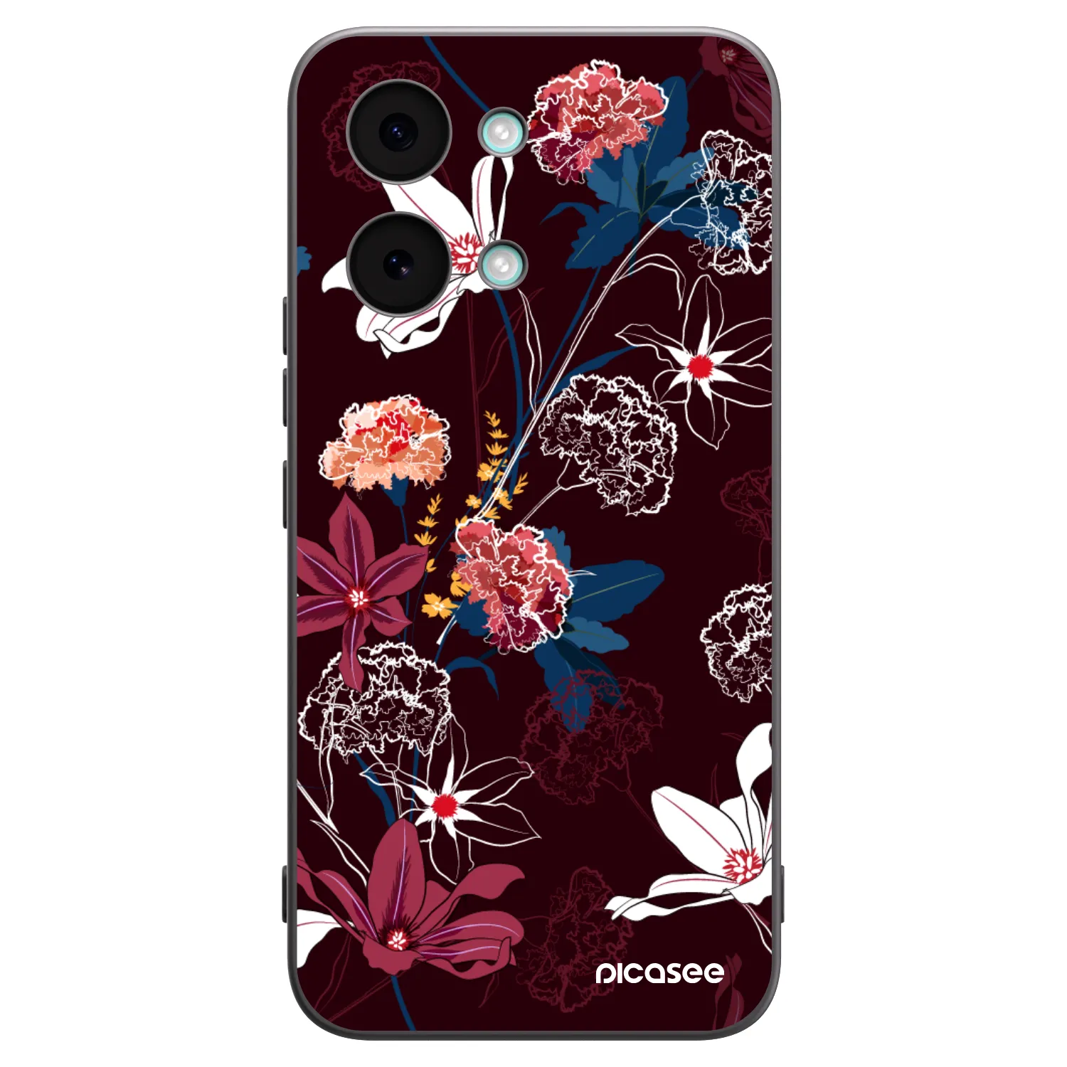 Picasee silikonski črni ovitek za Xiaomi Poco X8 Pro Max - Dark Meadow