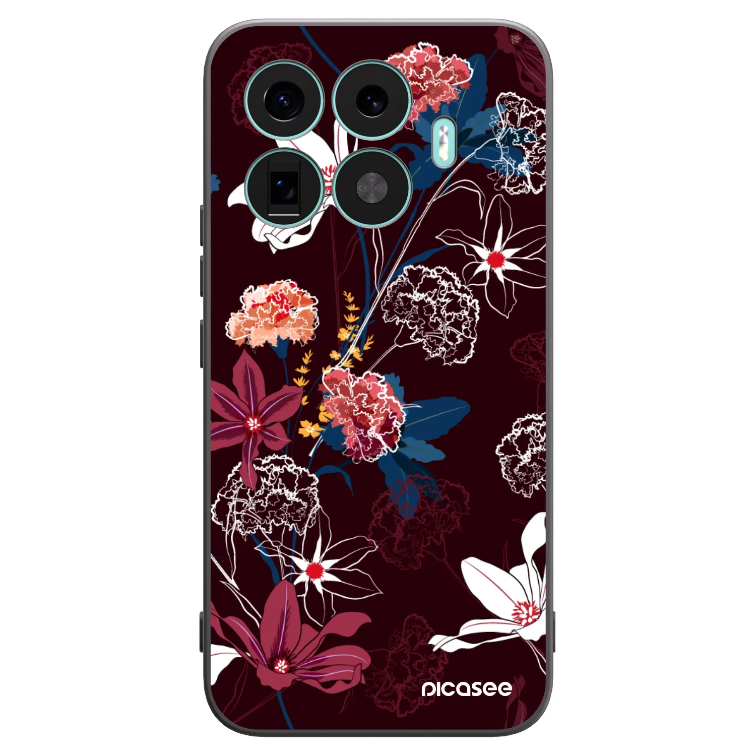 Picasee silikonski črni ovitek za Xiaomi 17T Pro - Dark Meadow