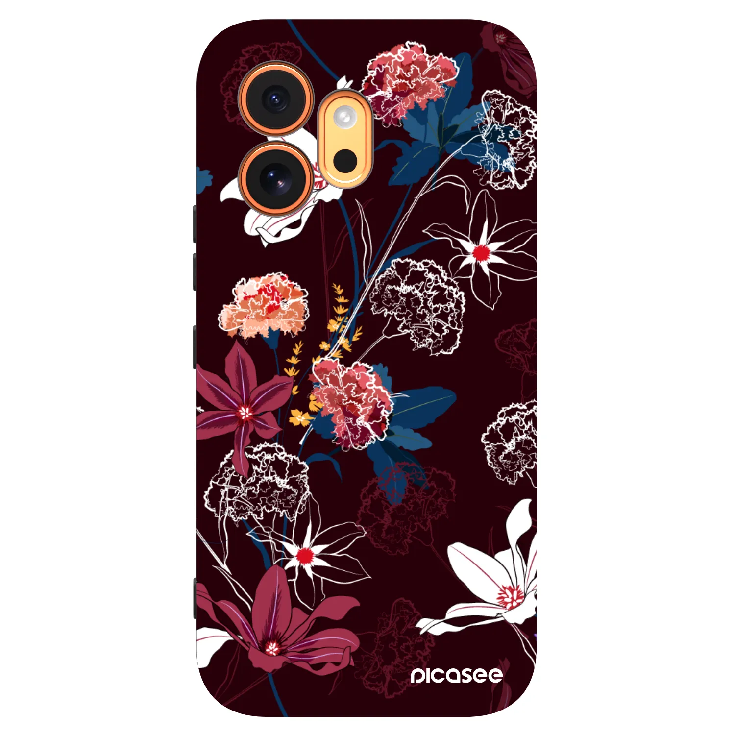 Picasee silikonski črni ovitek za Honor 600 - Dark Meadow