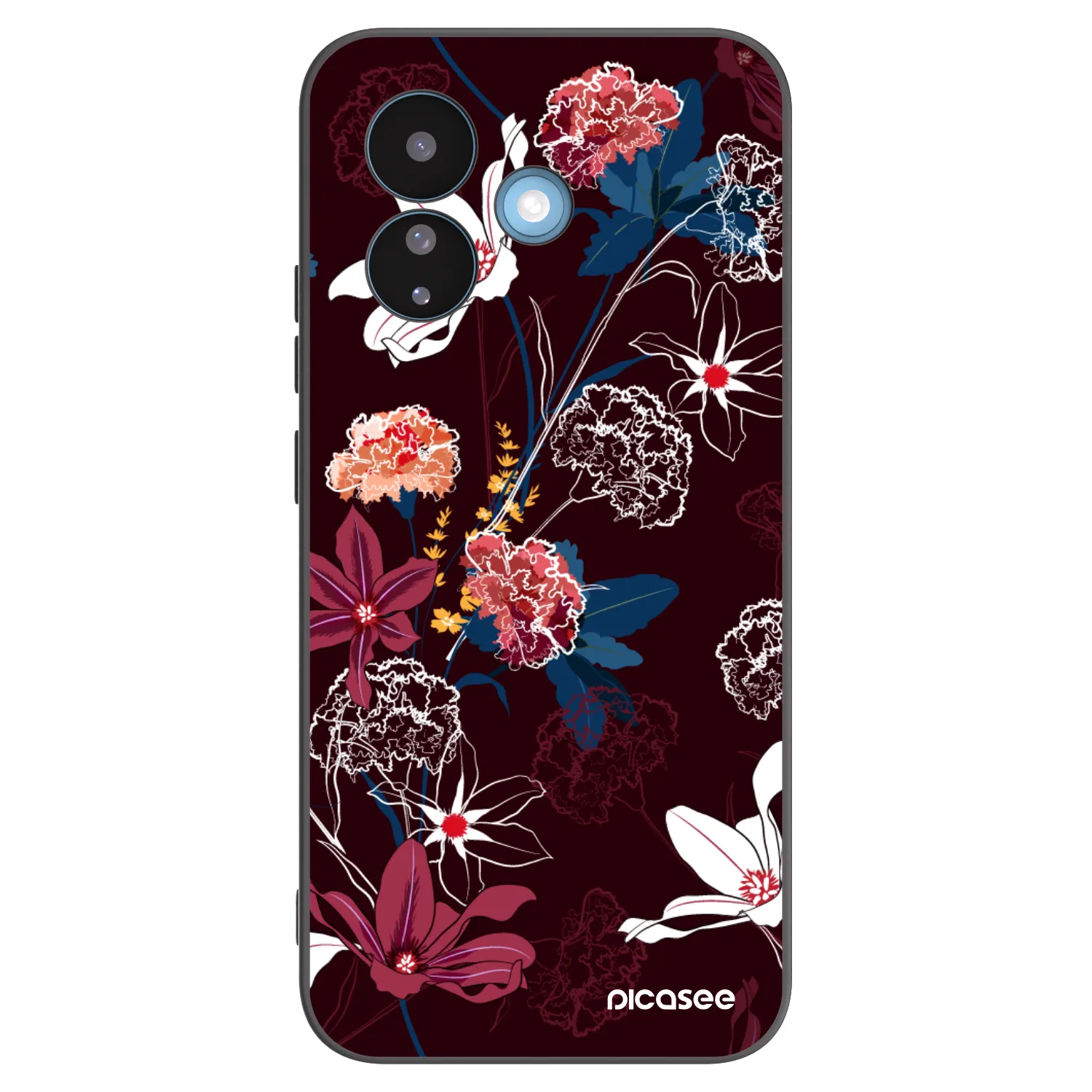 Picasee silikonski črni ovitek za Xiaomi Redmi Note 17 Pro 5G - Dark Meadow