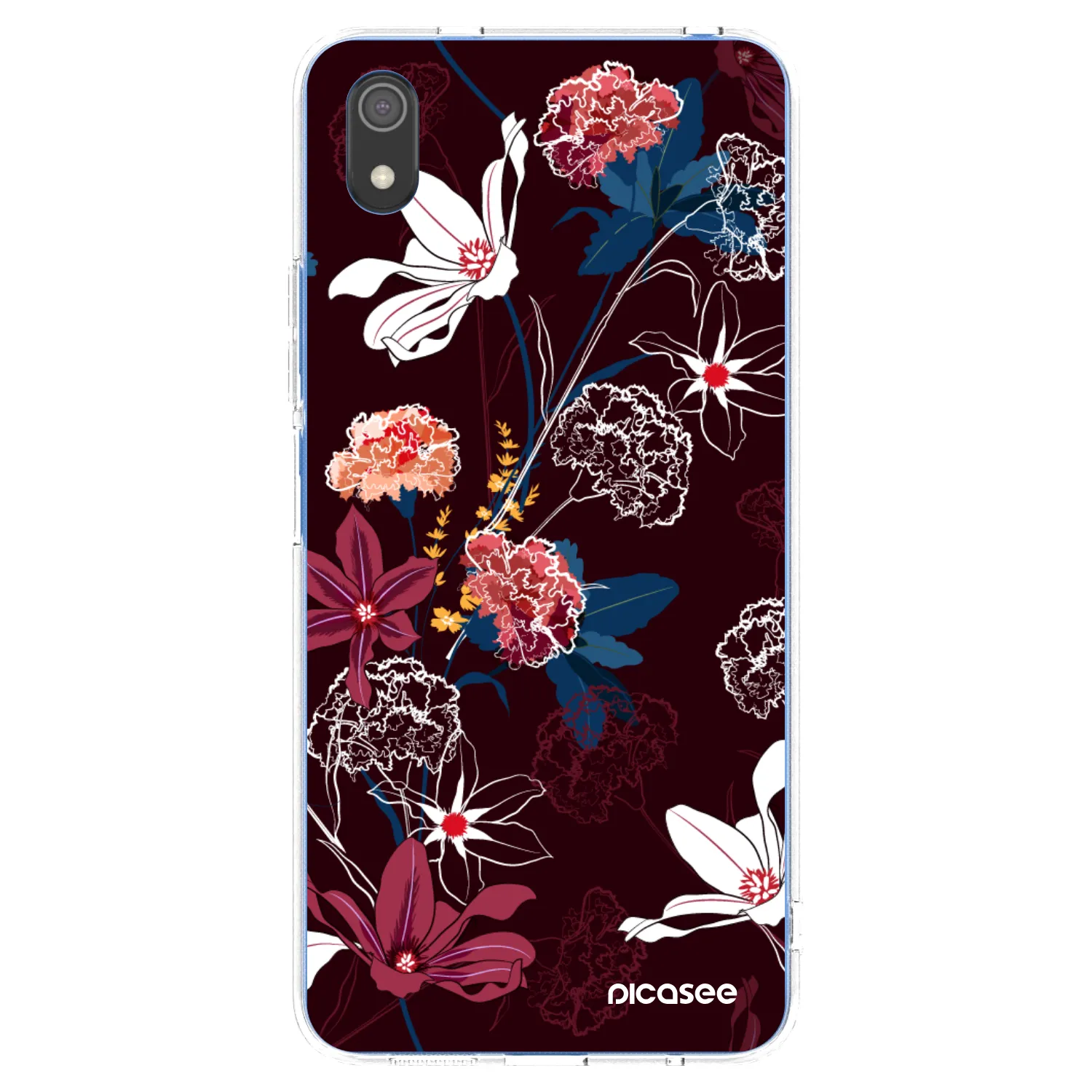 Picasee silikonski prozorni ovitek za Xiaomi Redmi 7A - Dark Meadow